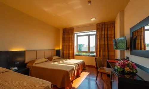 Bed in Victoria Terme Hotel