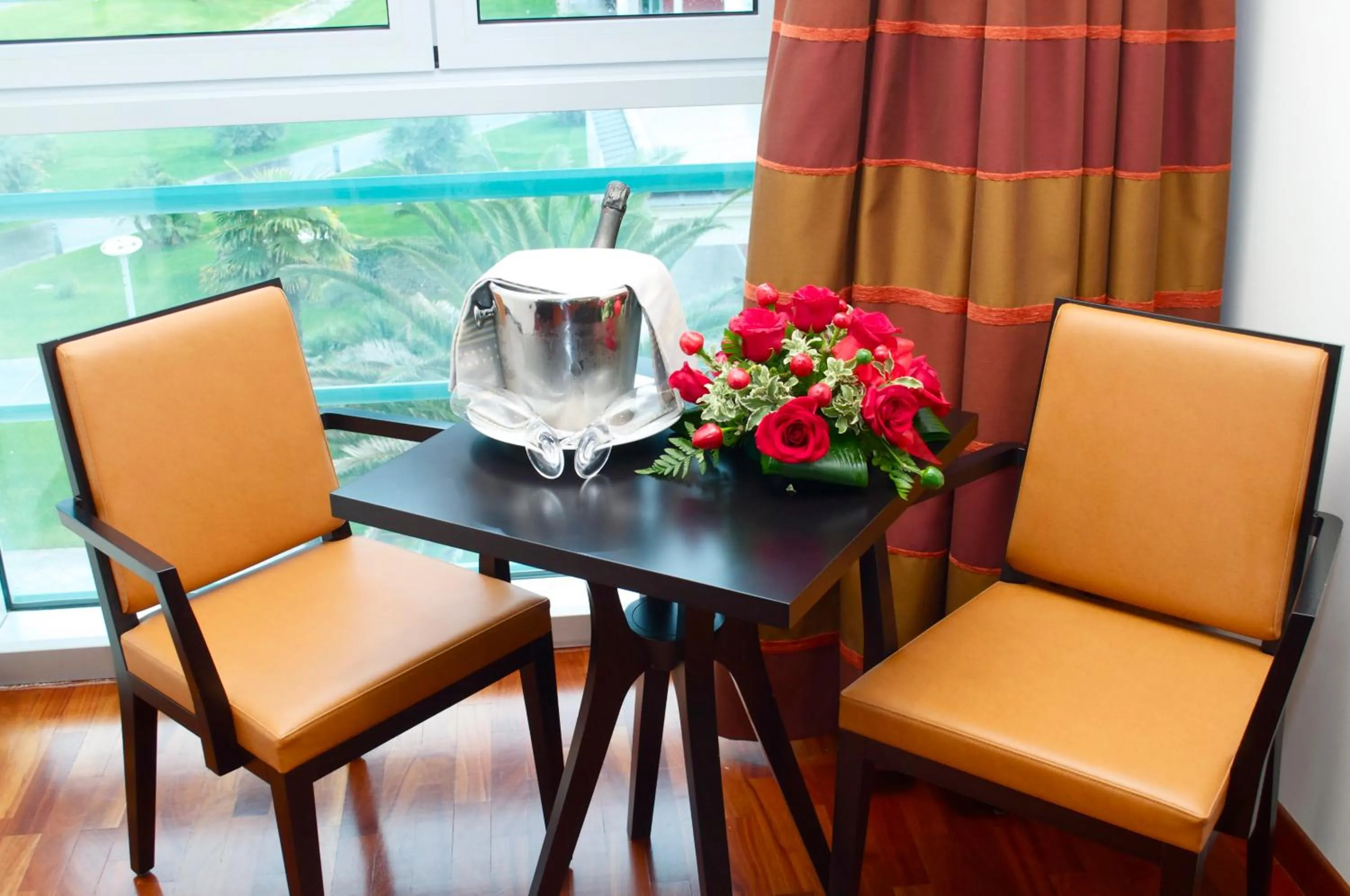 Decorative detail in Victoria Terme Hotel