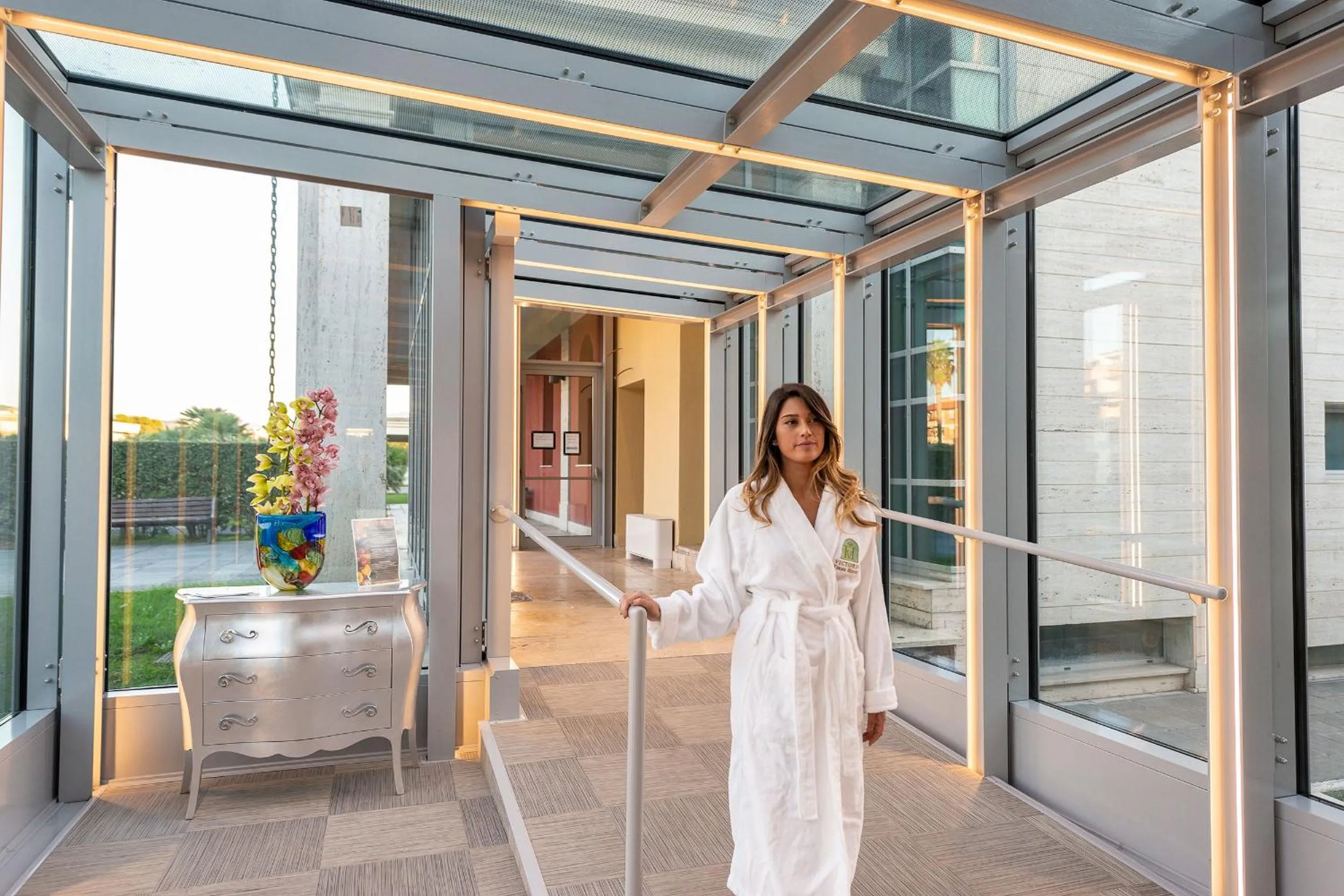 Spa and wellness centre/facilities in Victoria Terme Hotel