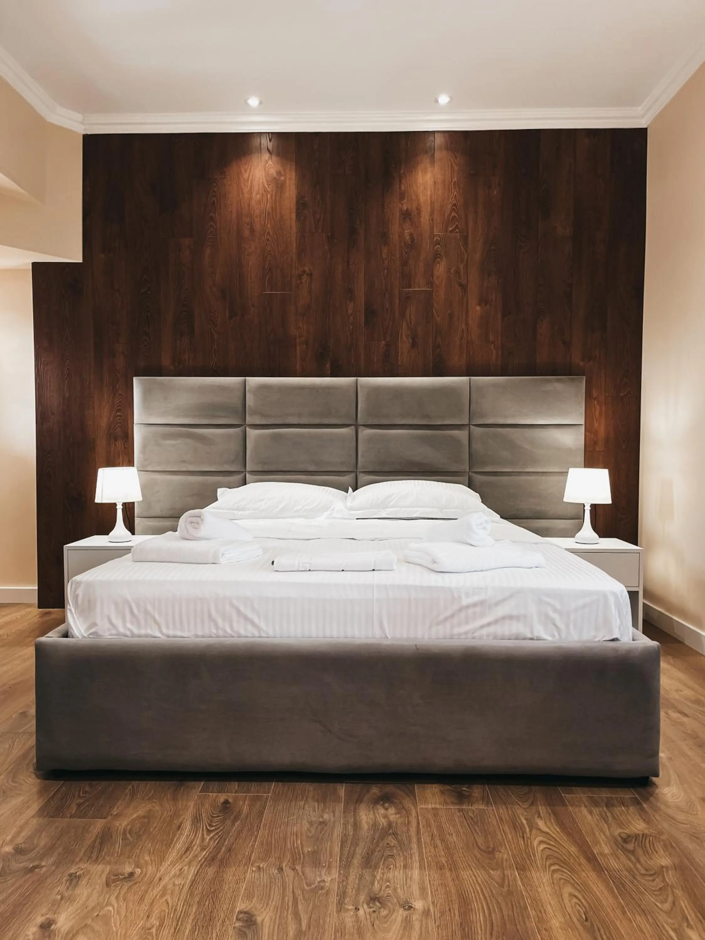 Bed in Amansar Boutique Hotel