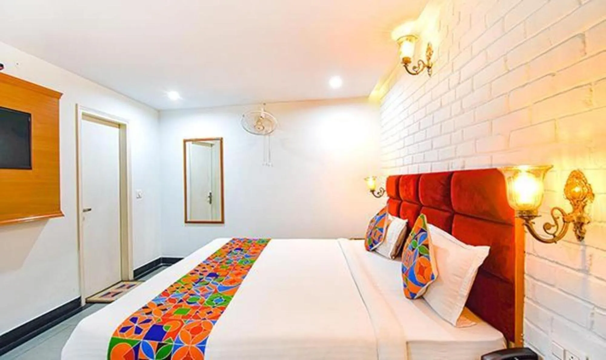 Bed in FabHotel NH7