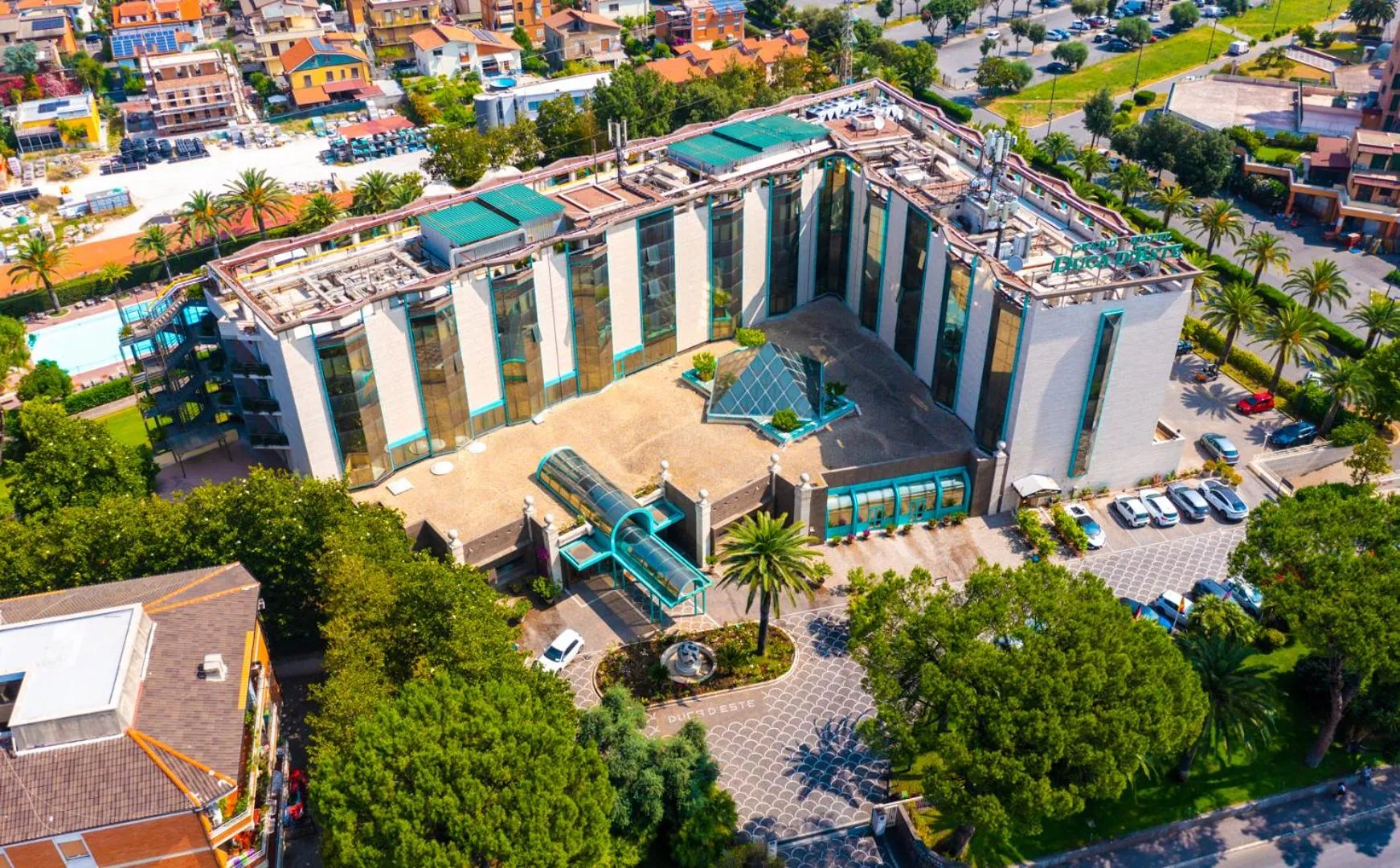 Bird's eye view in Grand Hotel Duca D'Este