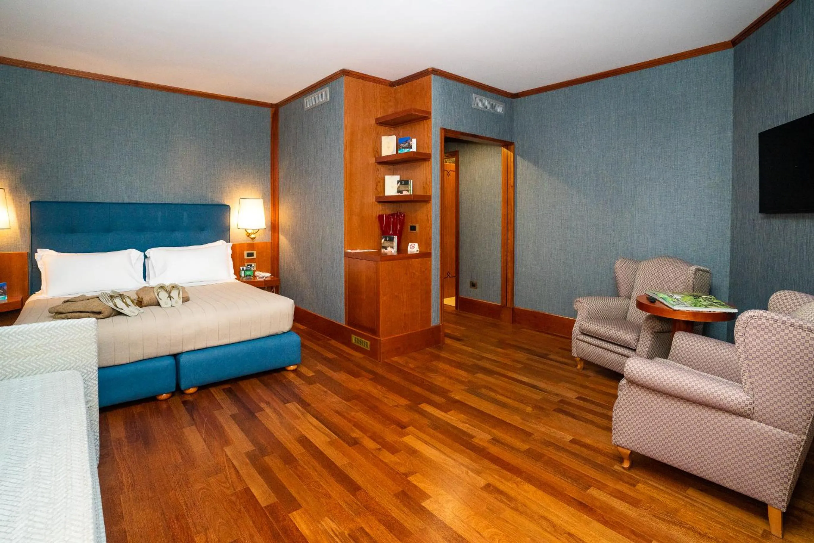 Bedroom, Bed in Grand Hotel Duca D'Este