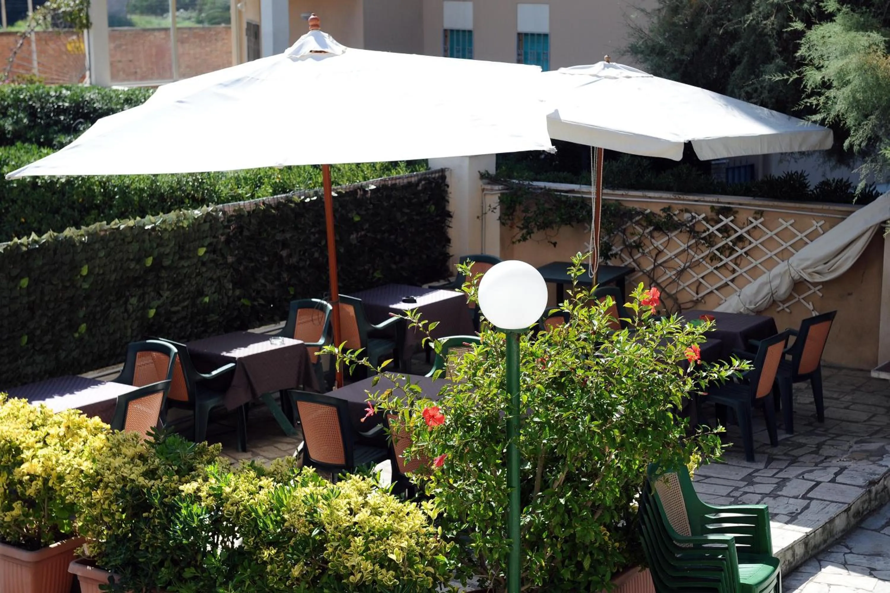 Patio in Albergo Villa Marina