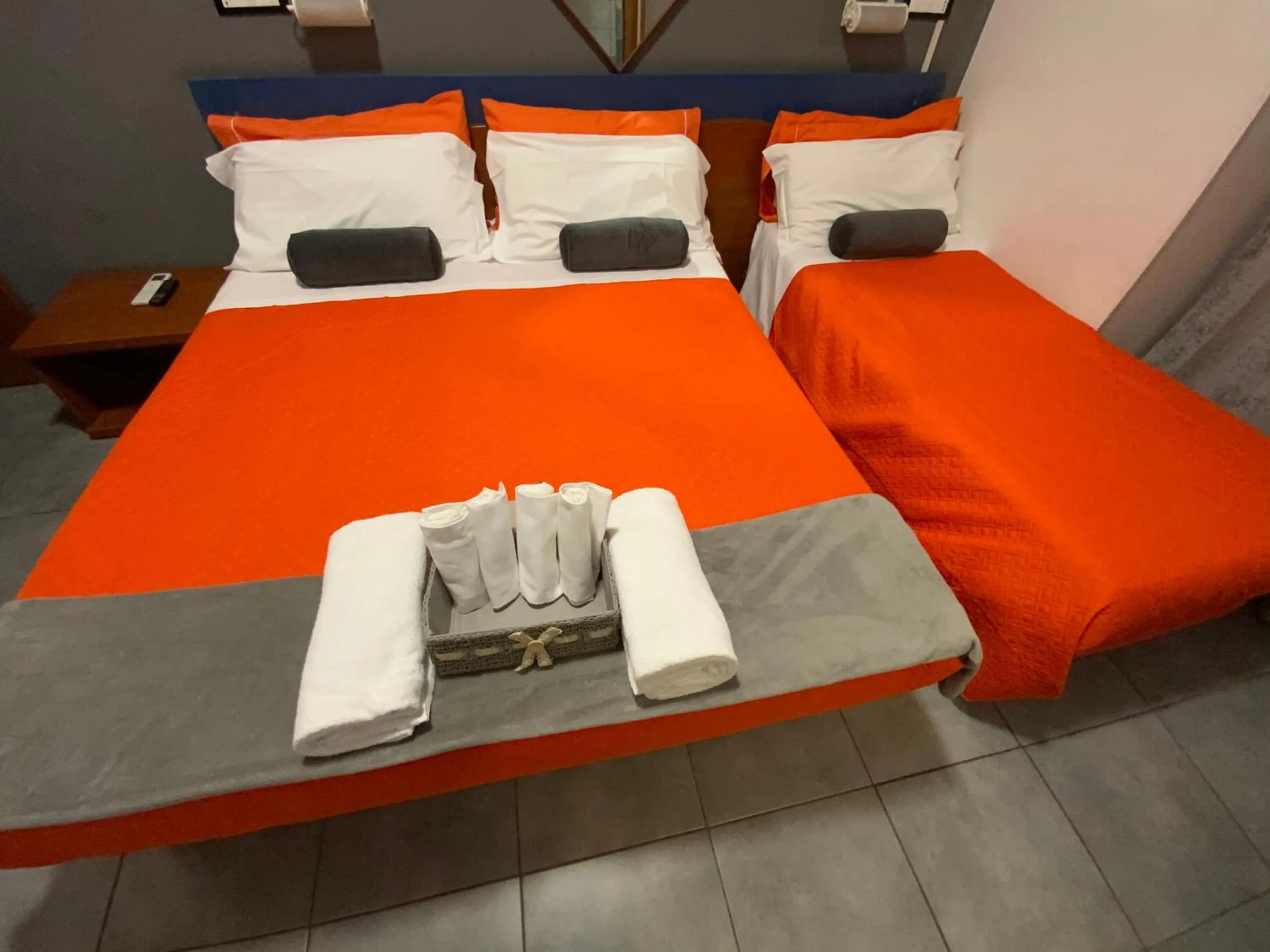 Bed in Albergo Villa Marina