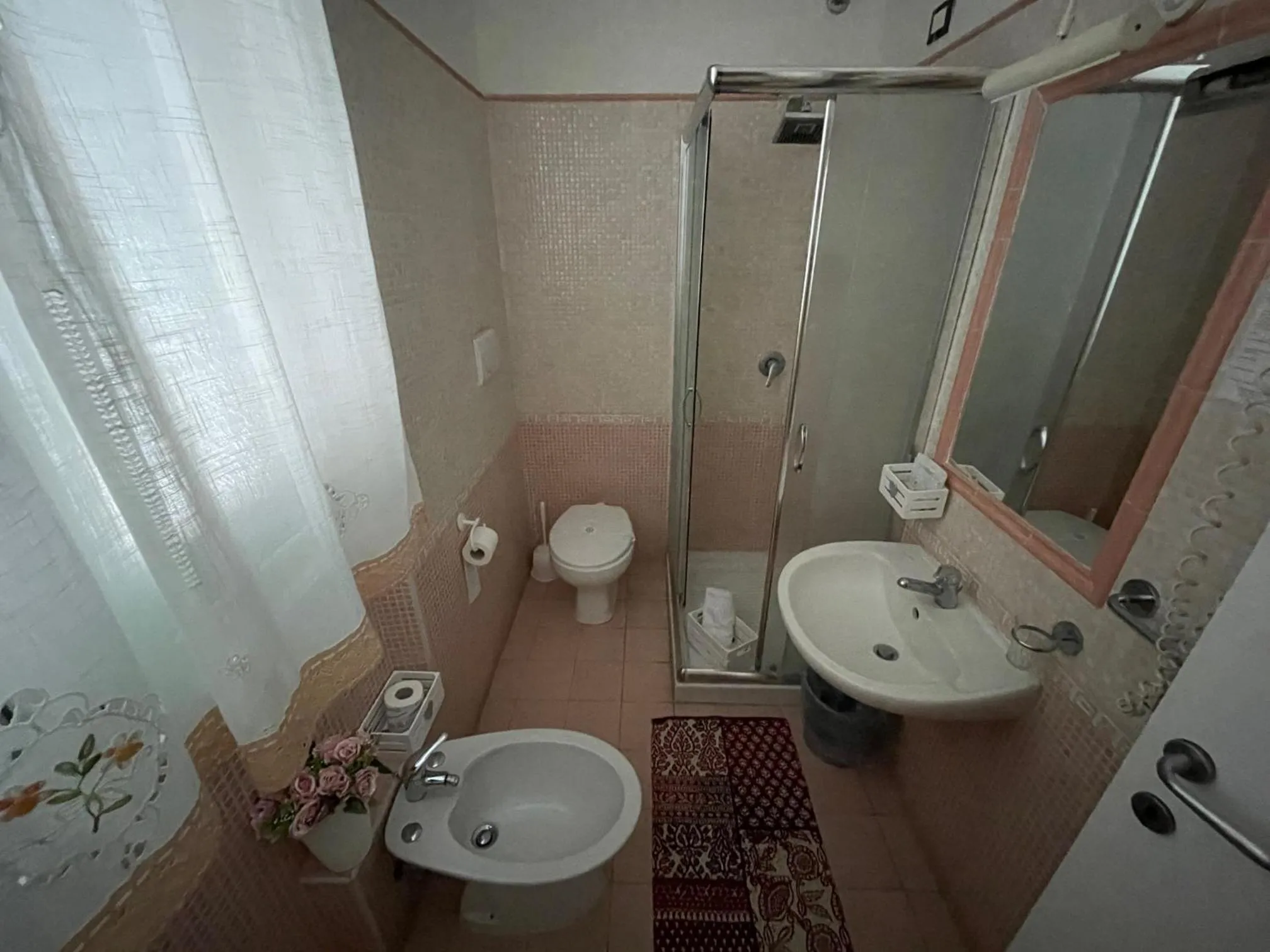 Bathroom in Albergo Villa Marina