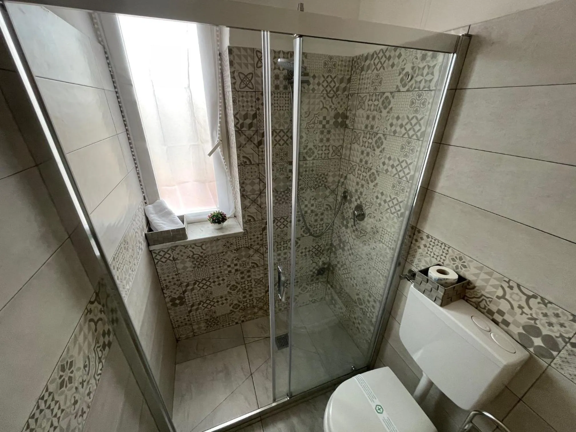 Bathroom in Albergo Villa Marina