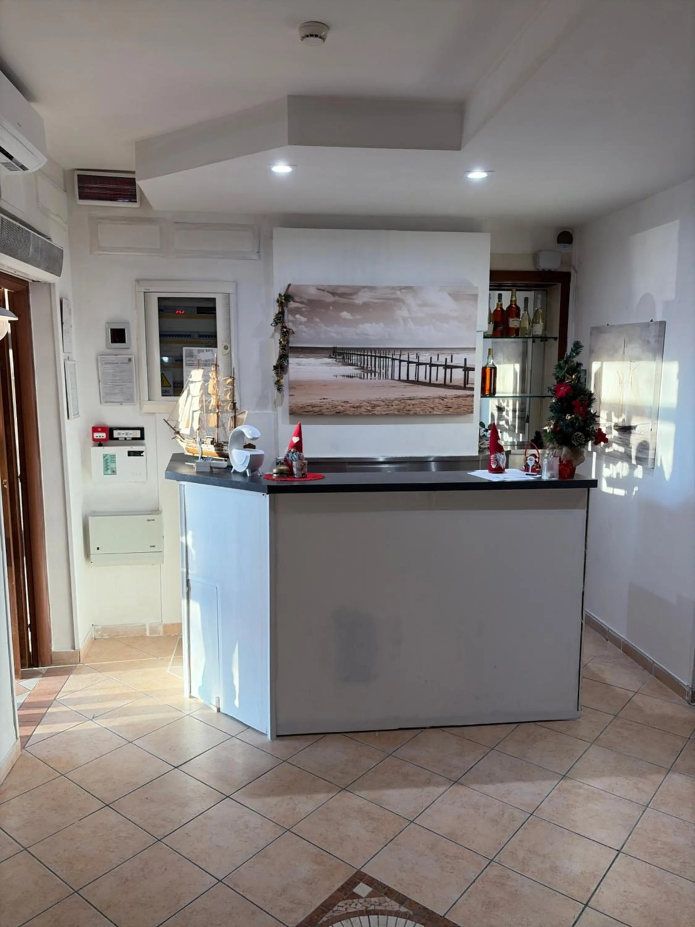 Lobby or reception in Albergo Villa Marina