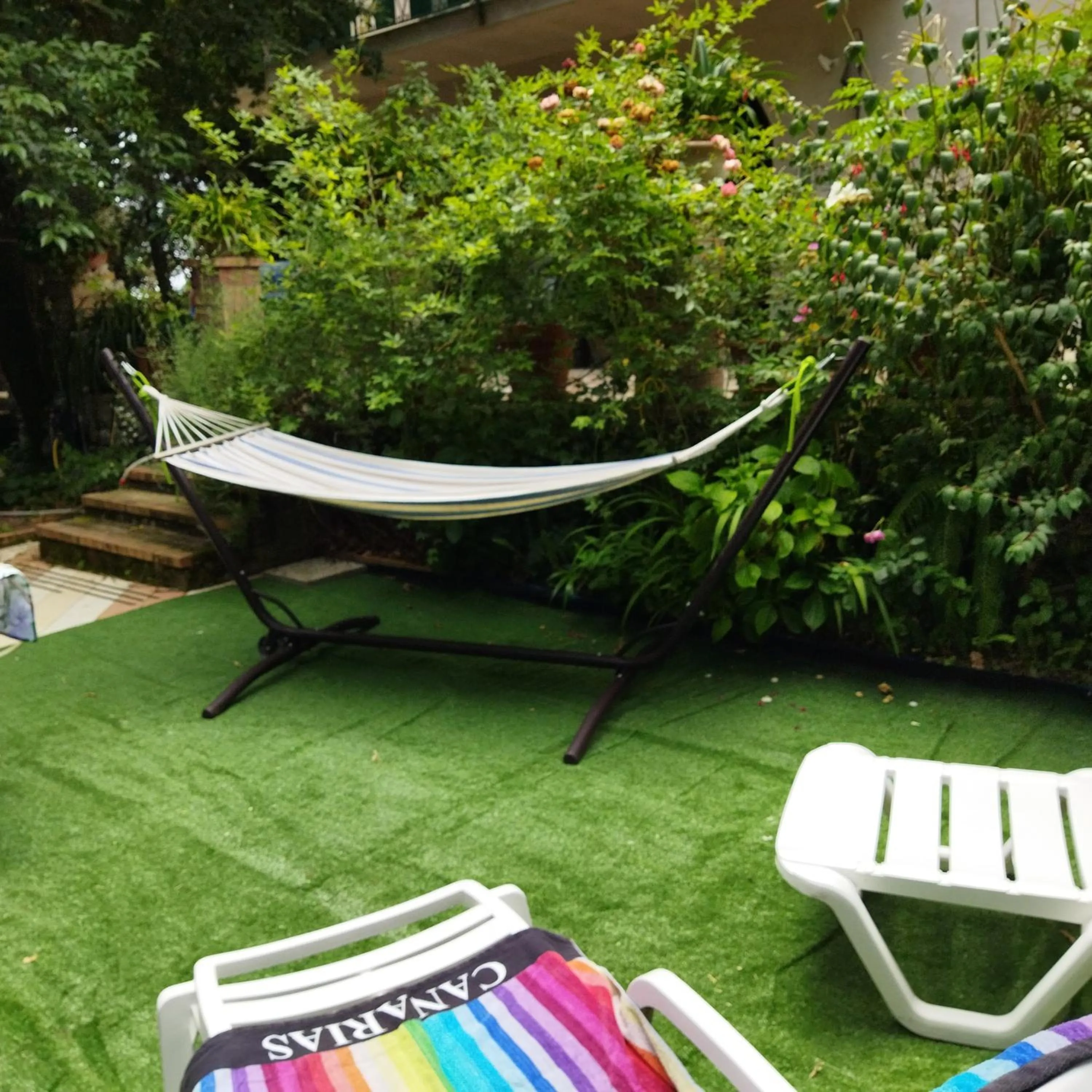 Patio in La Quercia Antica B&B