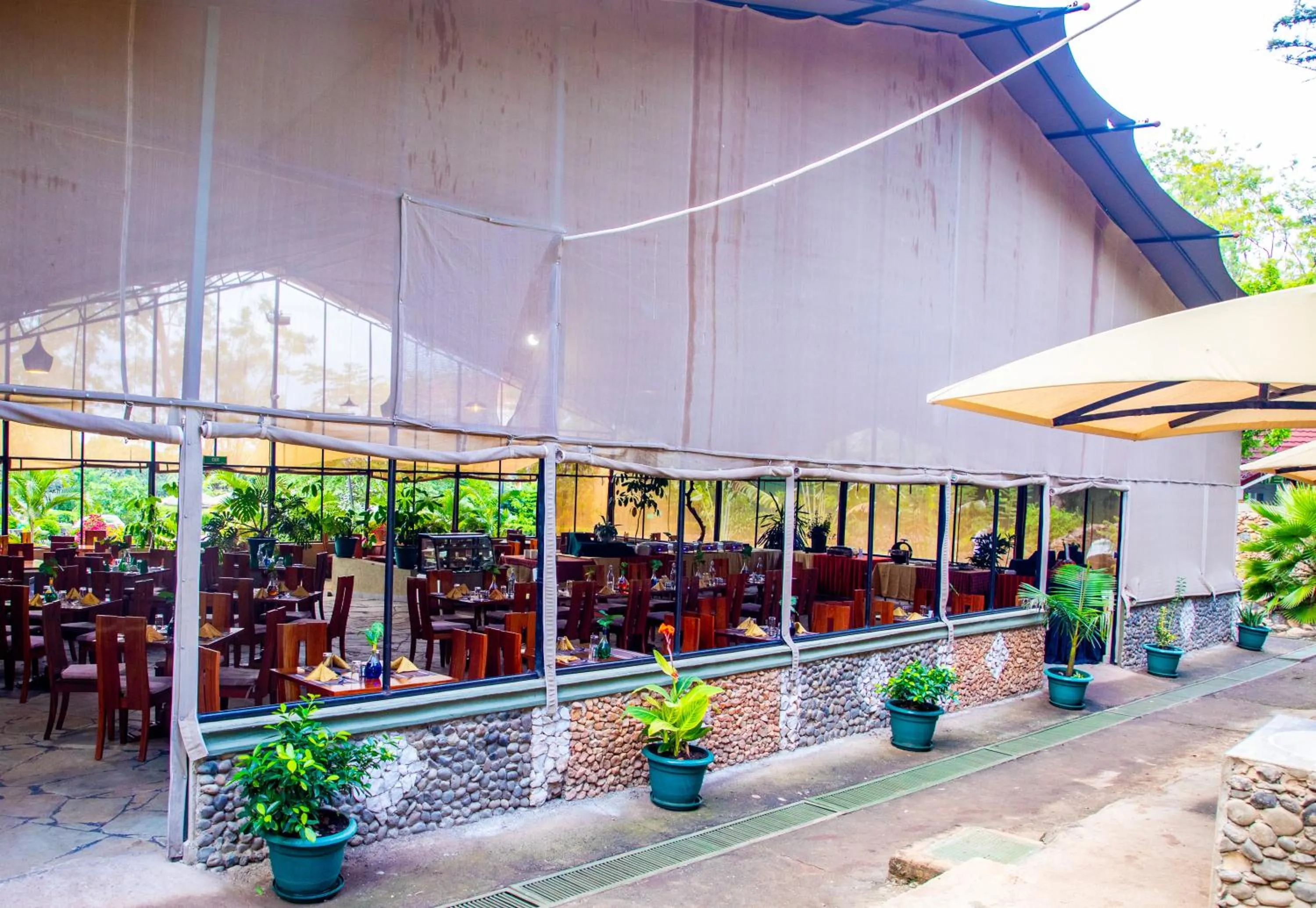 Restaurant/places to eat in KISIMANI ECO RESORT & SPA LTD
