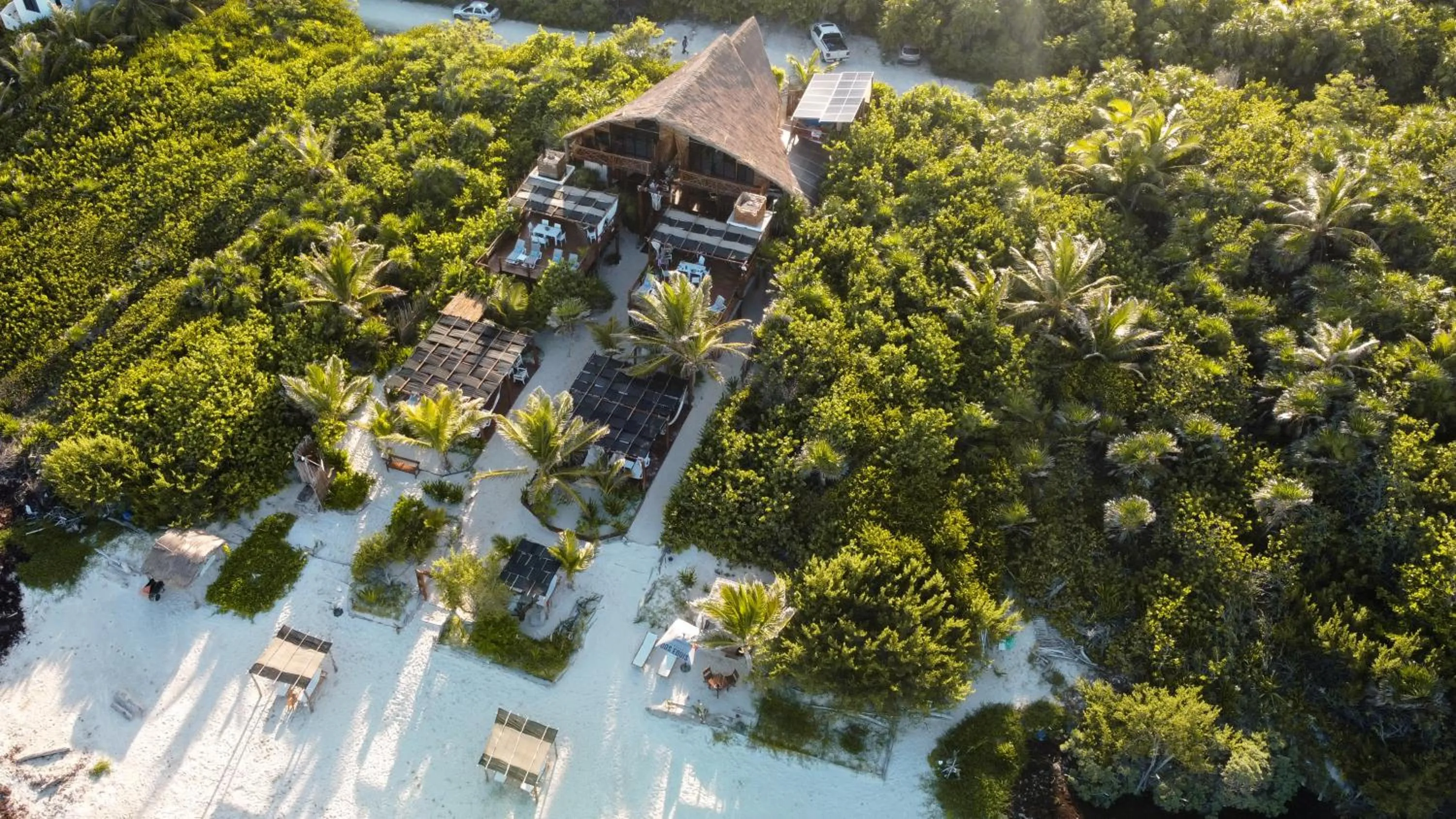 Bird's eye view in Casa Hayhu