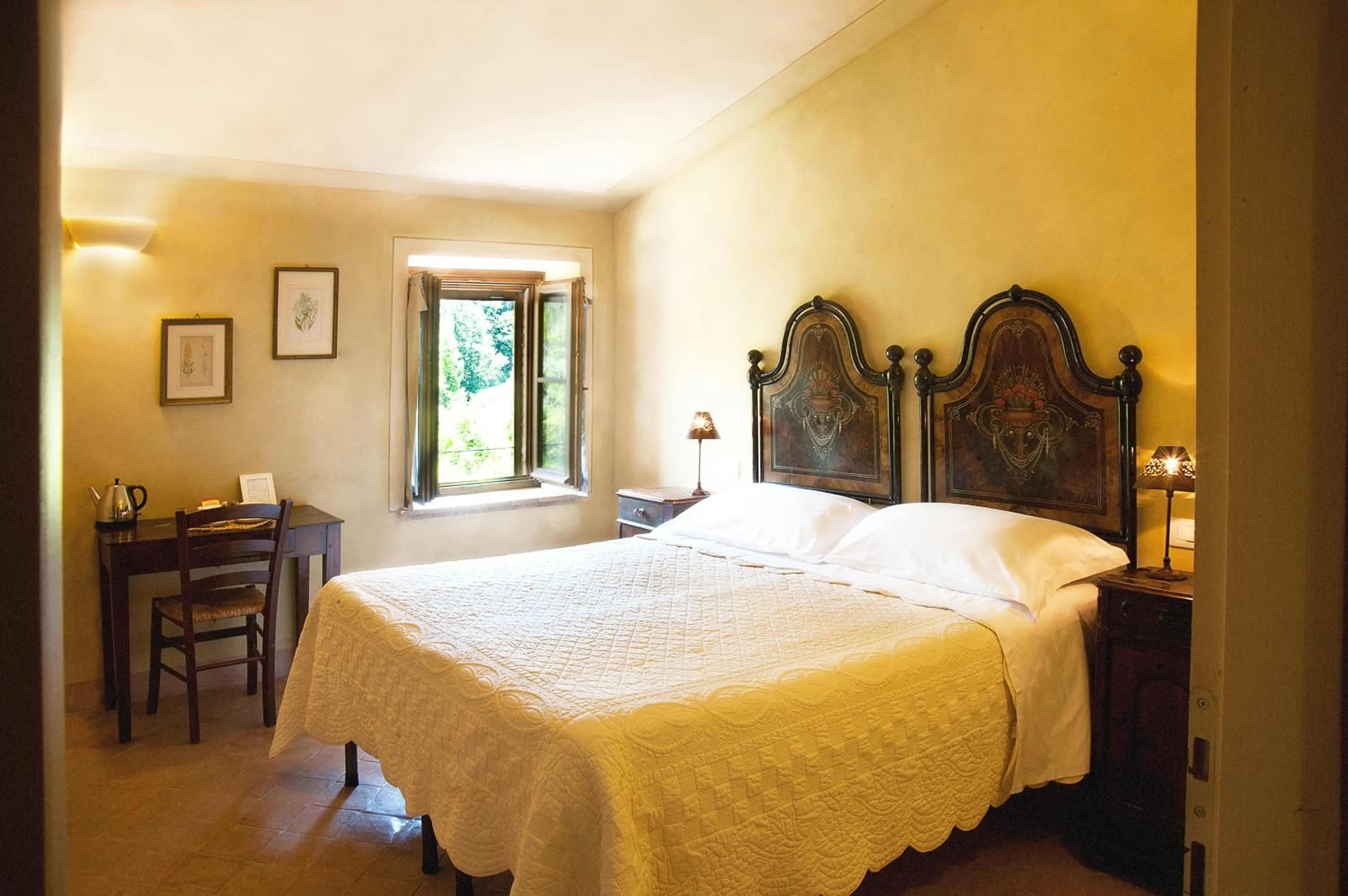 Bed in La Tavola Dei Cavalieri