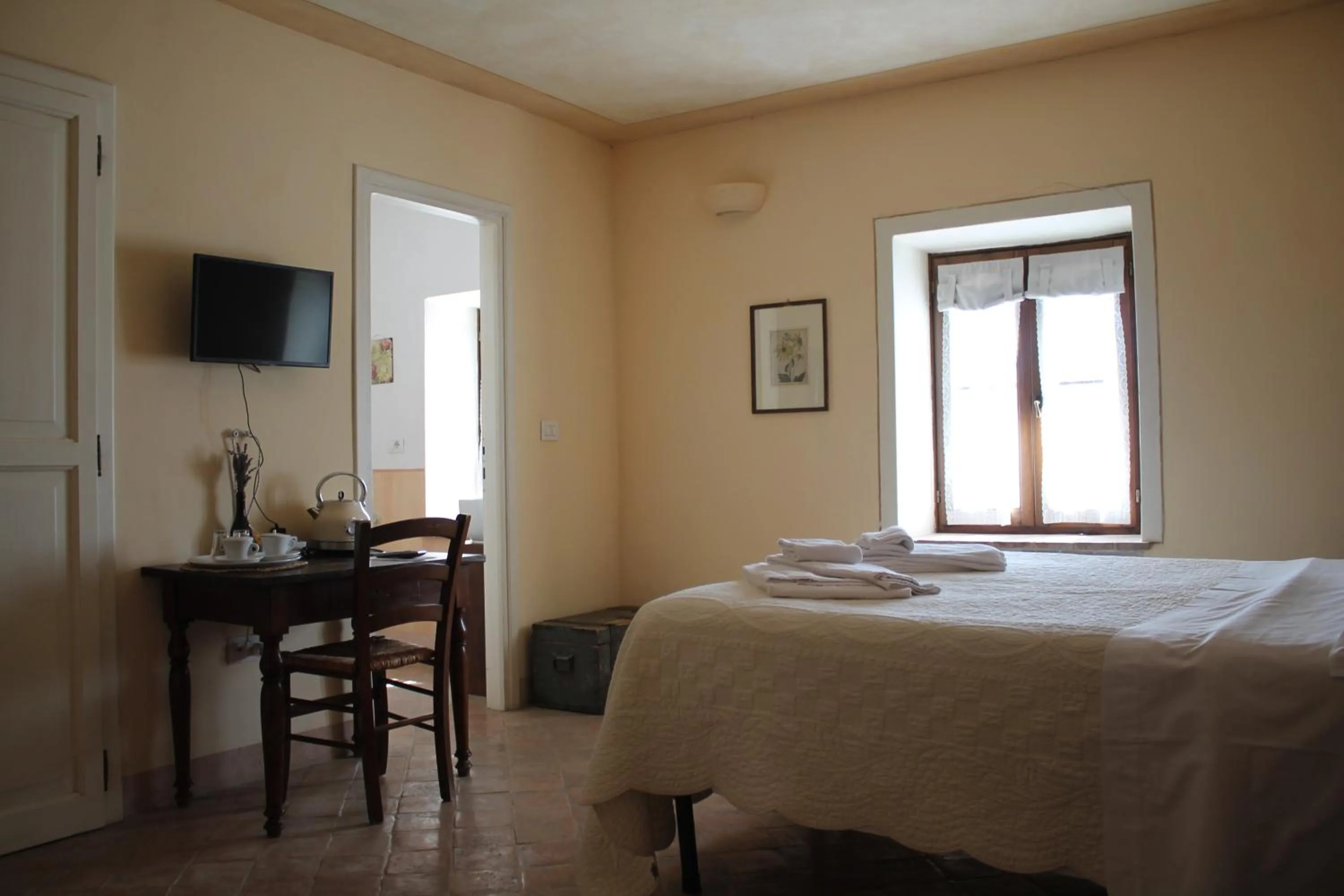 Bed in La Tavola Dei Cavalieri