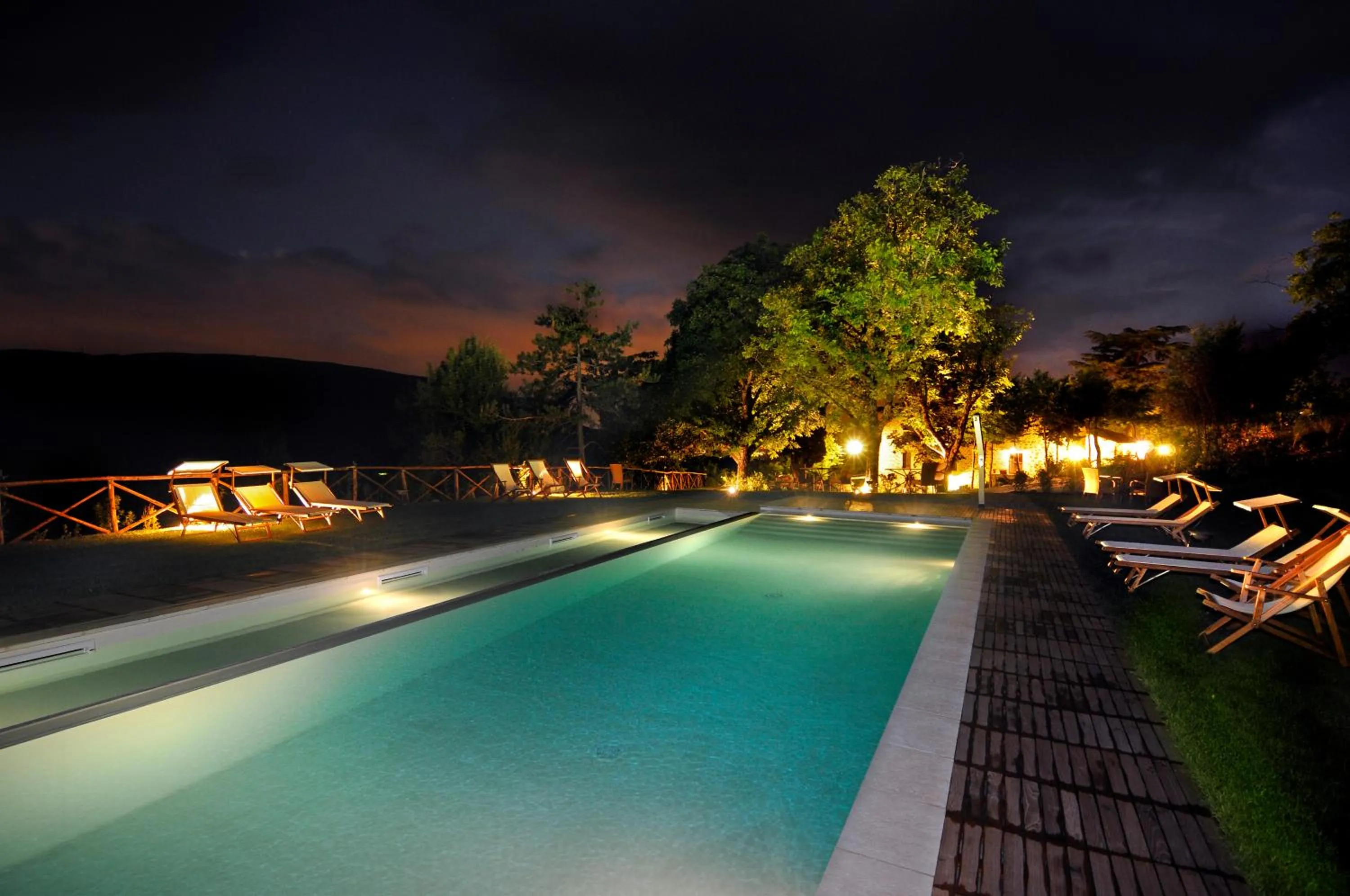 Natural landscape in La Tavola Dei Cavalieri