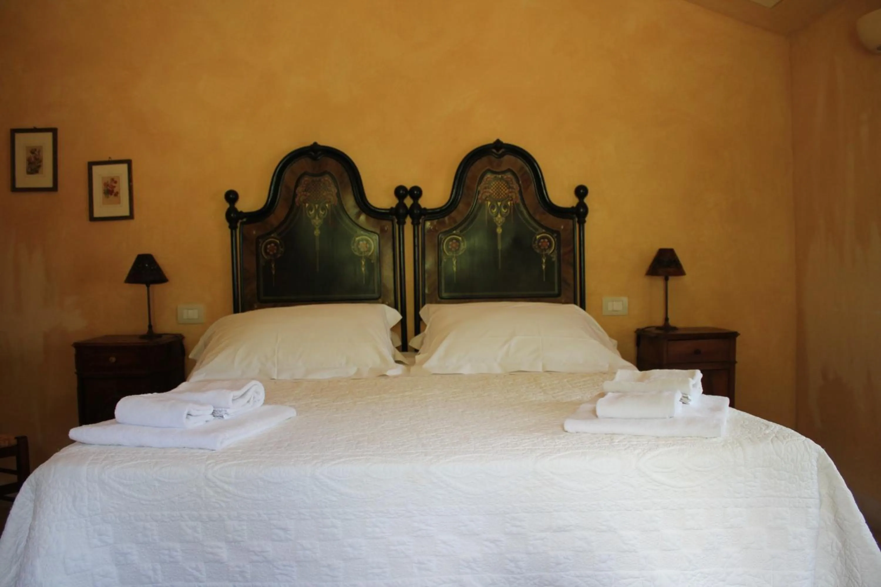 Bed in La Tavola Dei Cavalieri