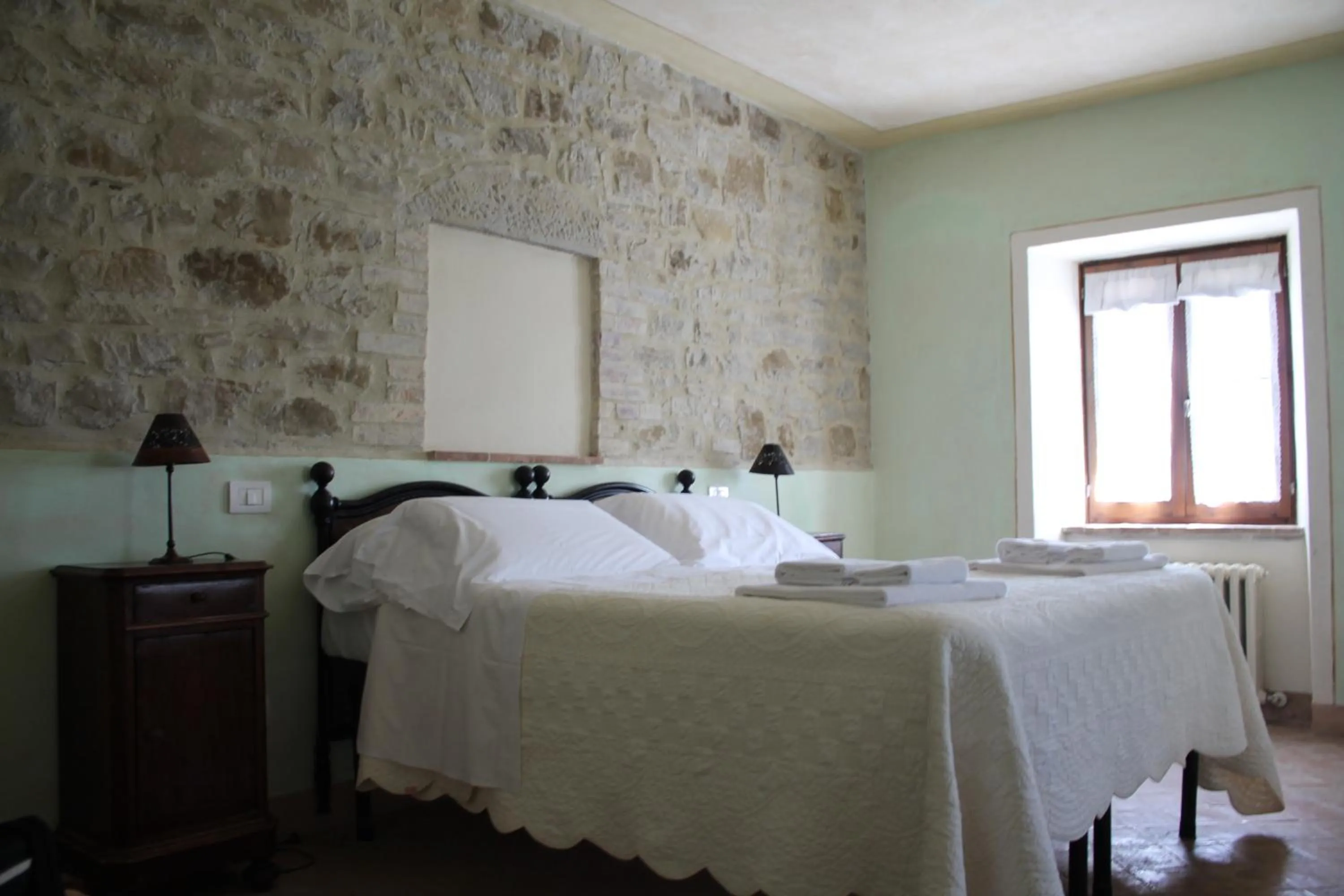 Bed in La Tavola Dei Cavalieri