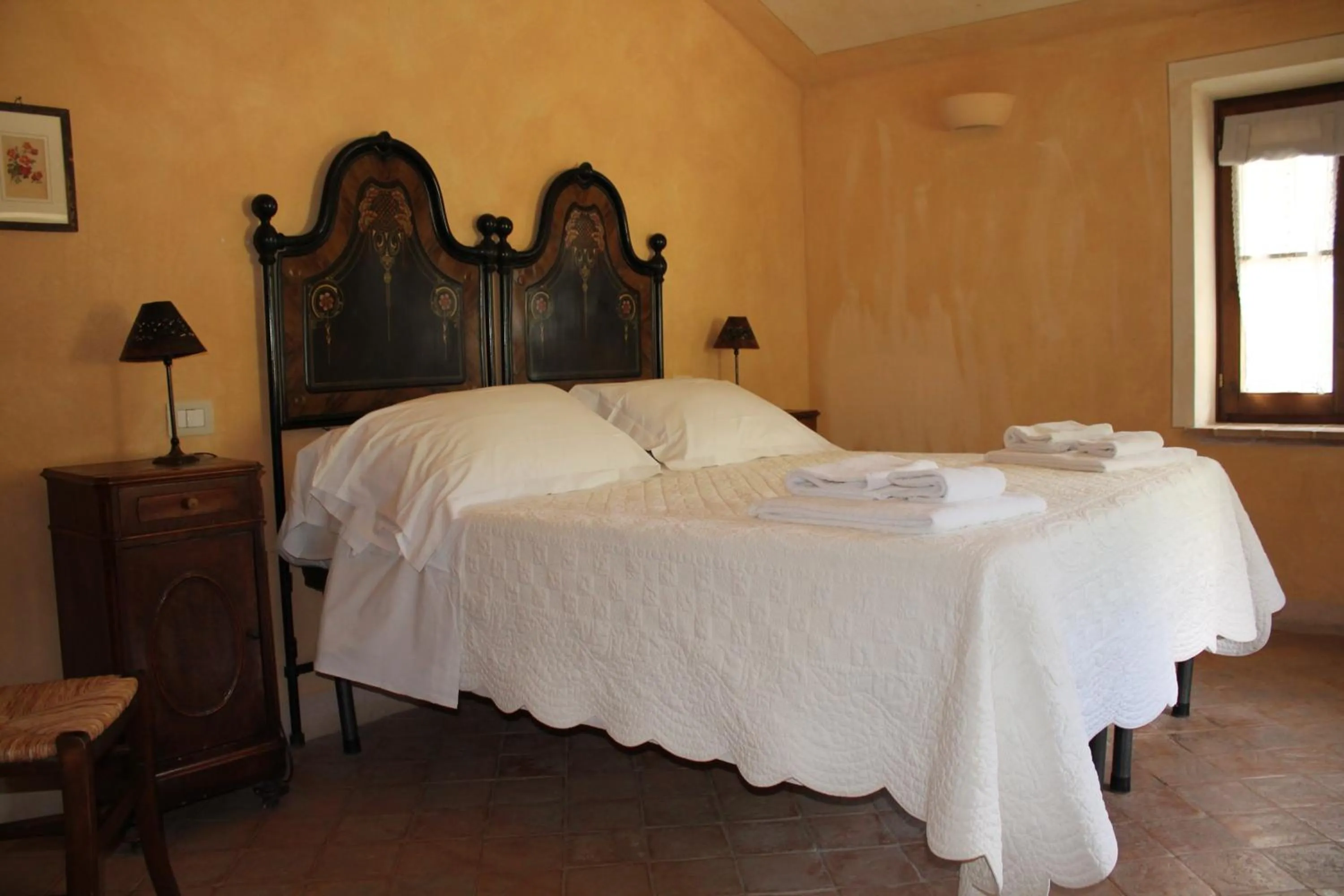 Bed in La Tavola Dei Cavalieri