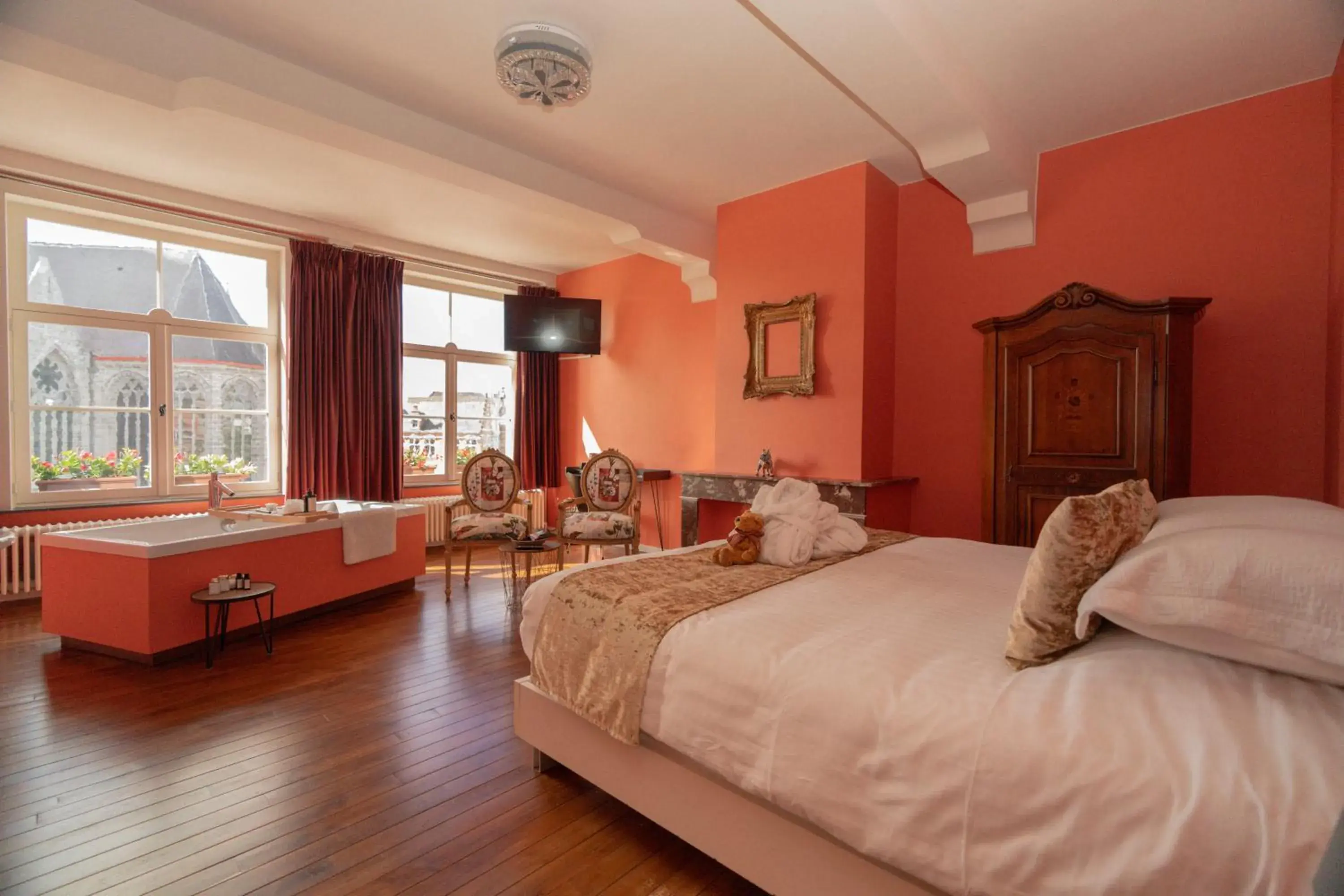 Deluxe Double Room in Hotel Restaurant Steenhuyse Deluxe Double Room in Hotel Restaurant Steenhuyse