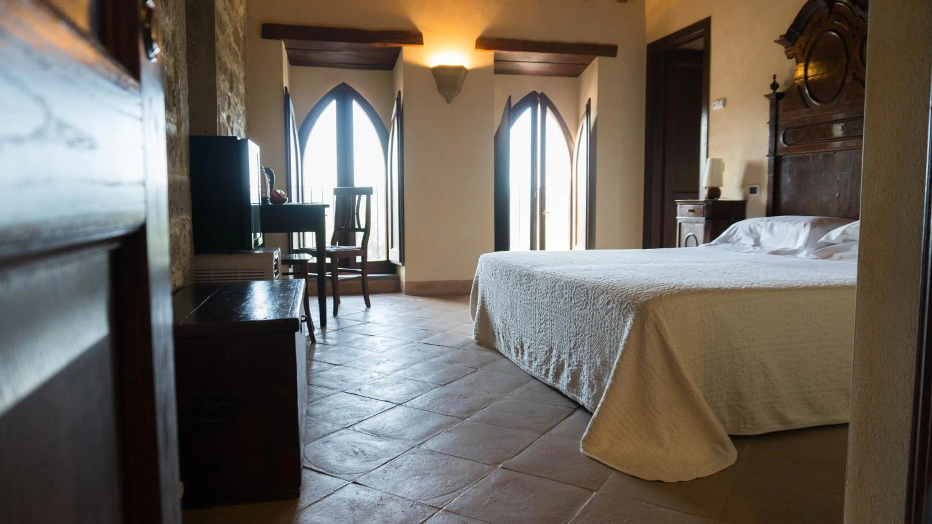 Shower, Bed in Agriturismo Monastero Di San Biagio