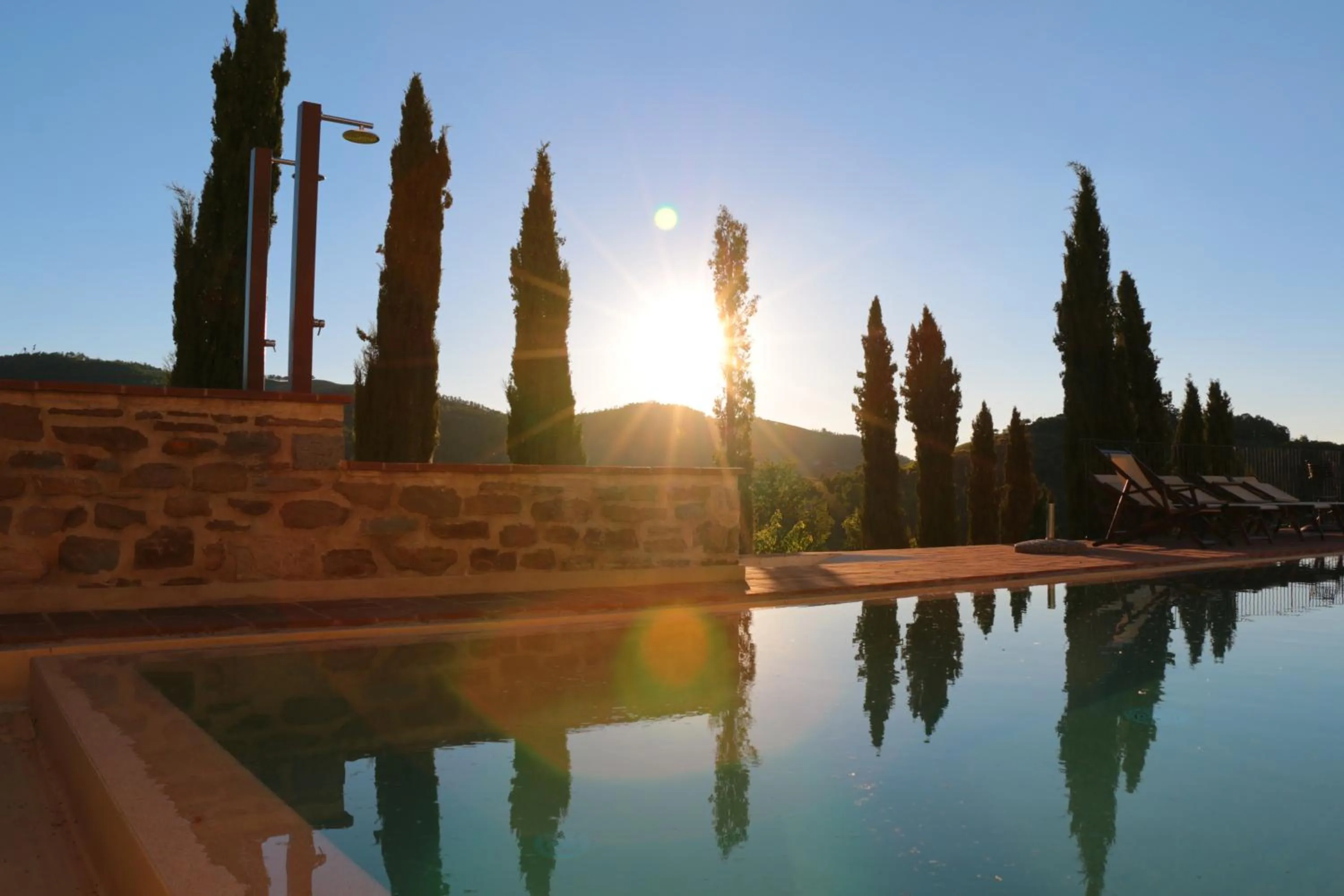 Natural landscape in Agriturismo Monastero Di San Biagio