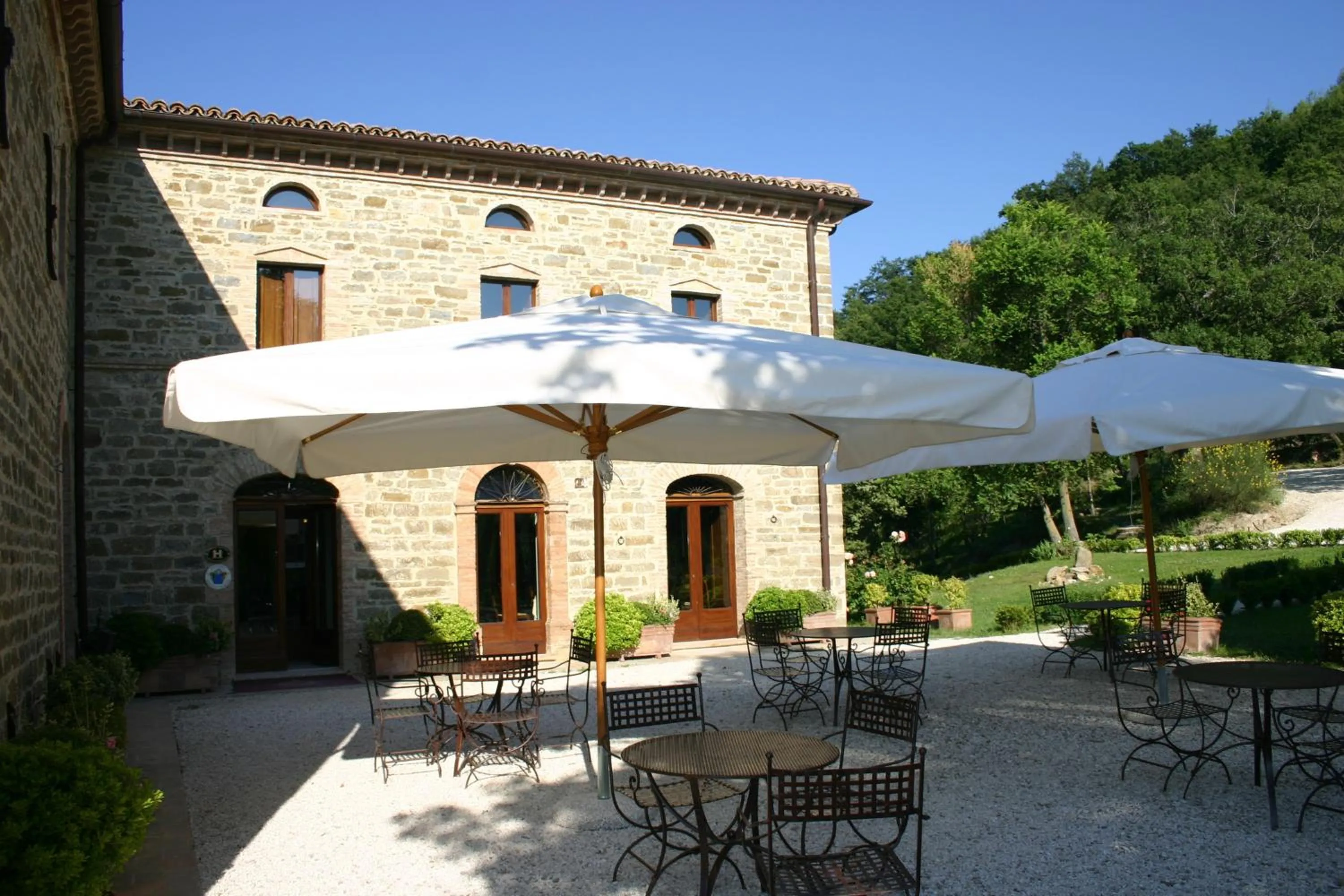 Patio in Agriturismo Monastero Di San Biagio