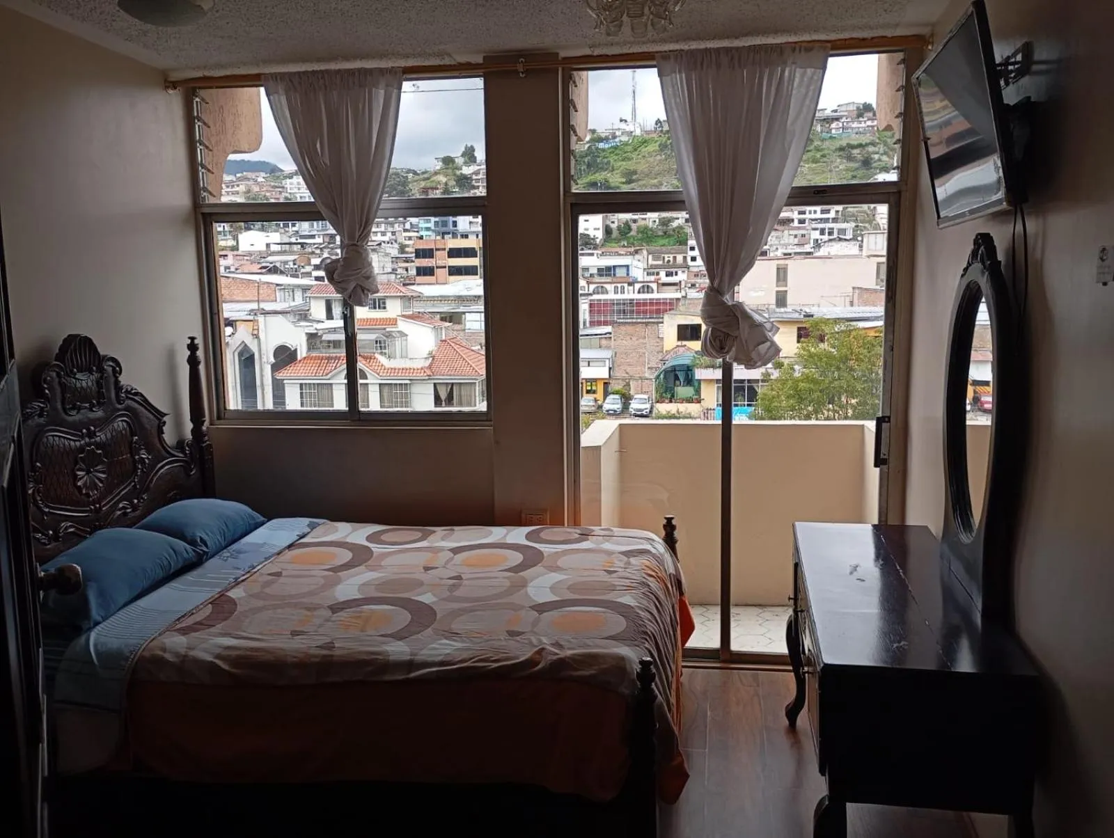 Bed in HOTEL SARAGURO LOJA