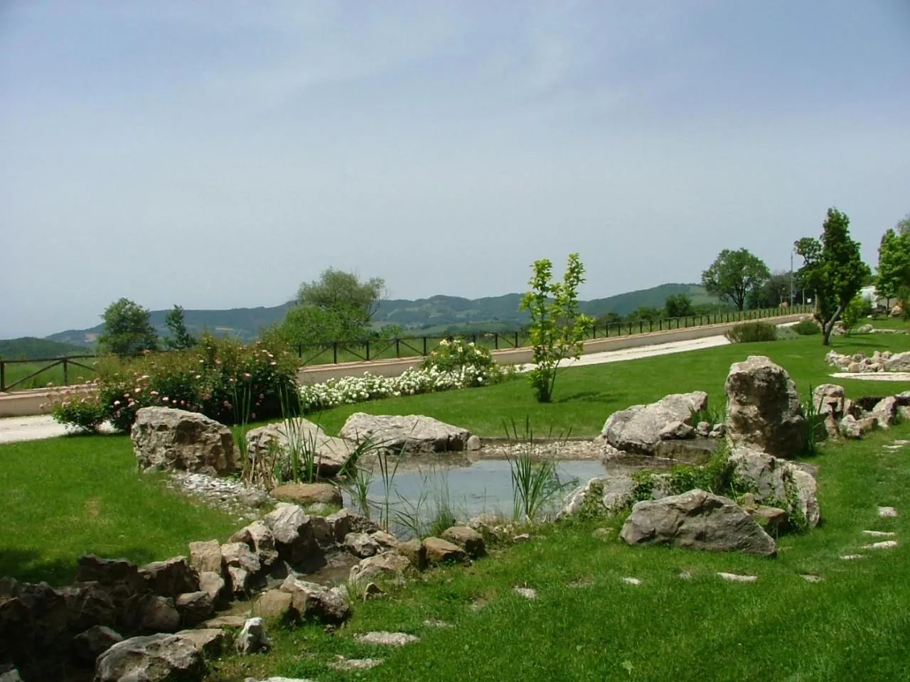 Garden in Agriturismo Le Case