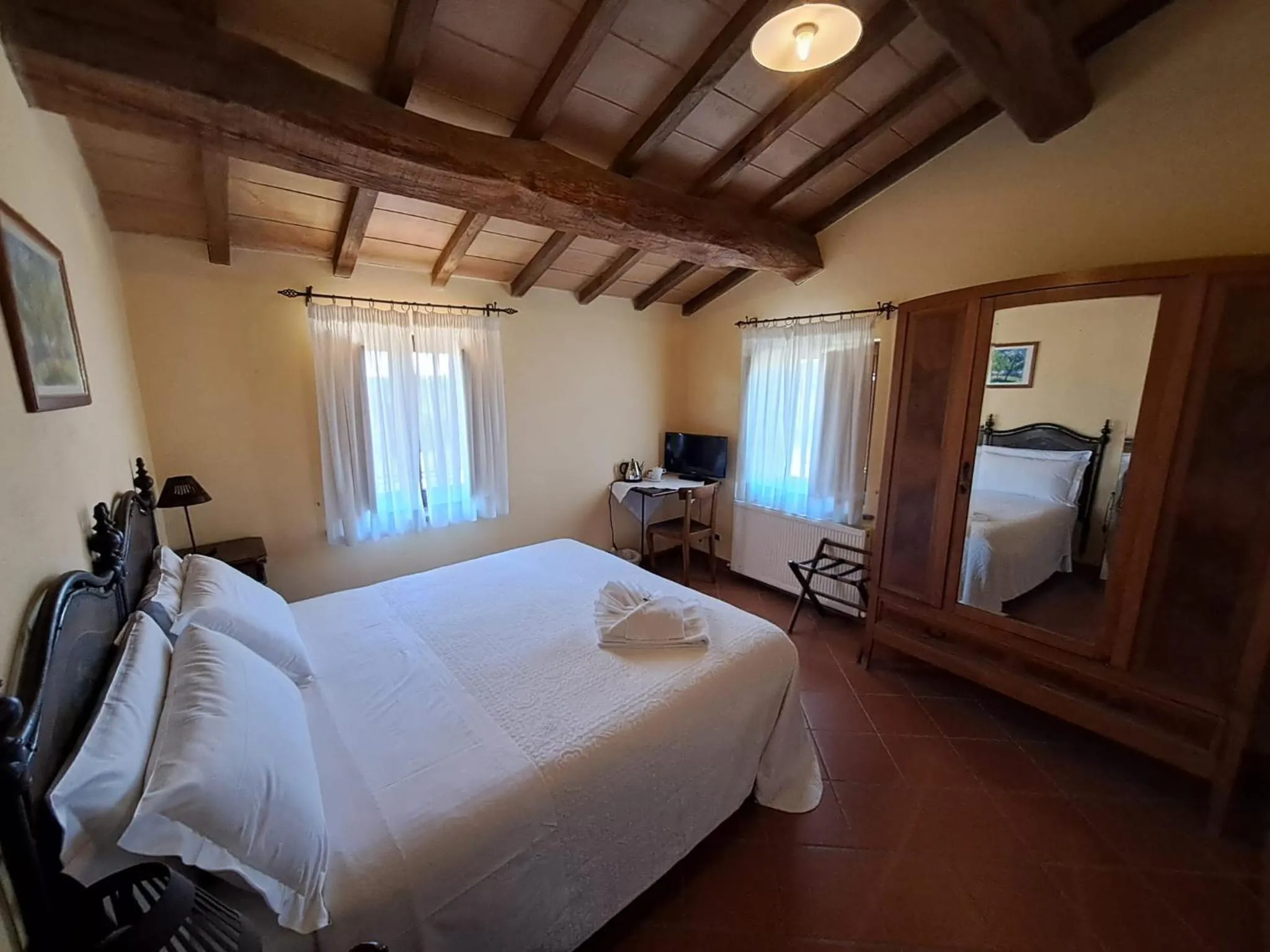 Bed in Agriturismo Le Case