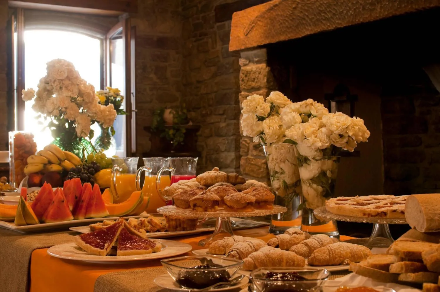 Food and drinks in Agriturismo Le Case