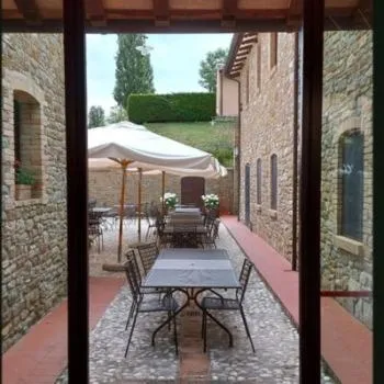 Patio in Agriturismo Le Case
