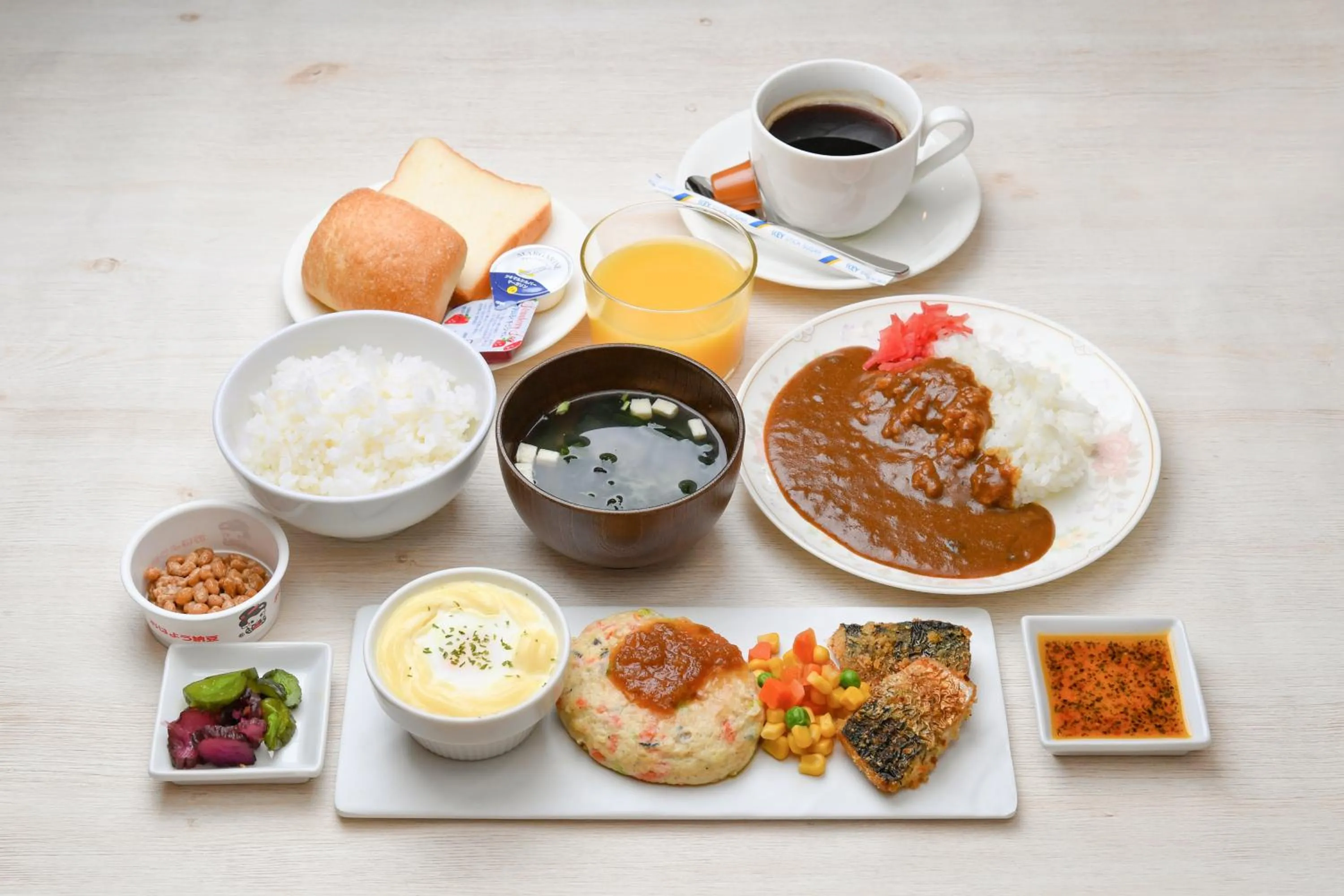 Breakfast in Hotel Castle Inn Tsu