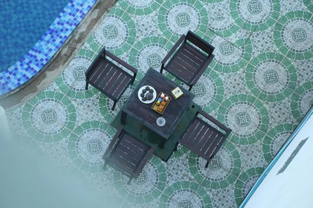 Seating area in Vang Vieng Freedom Star's Hotel