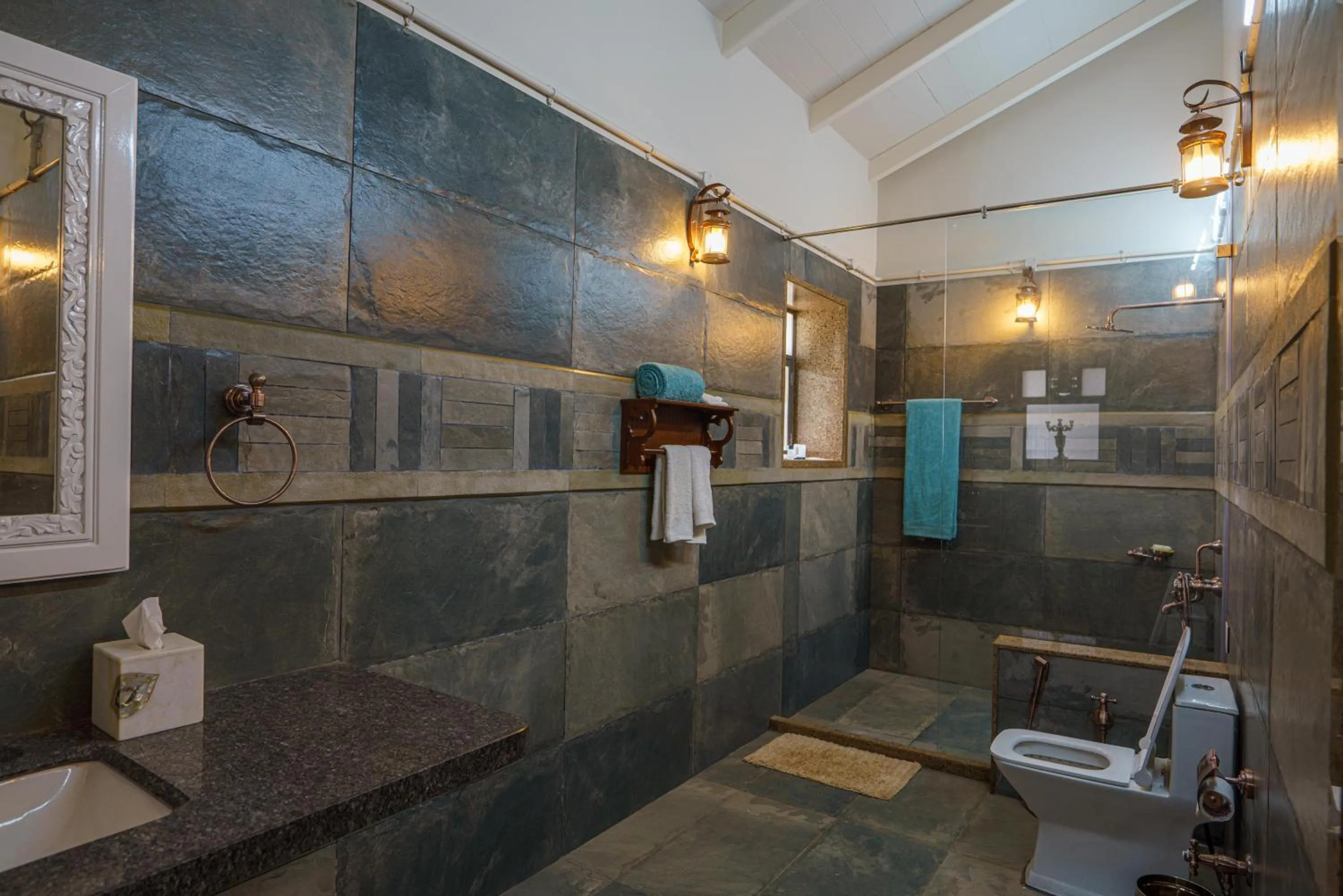 Bathroom in ama Stays & Trails Mirayan, Nashik