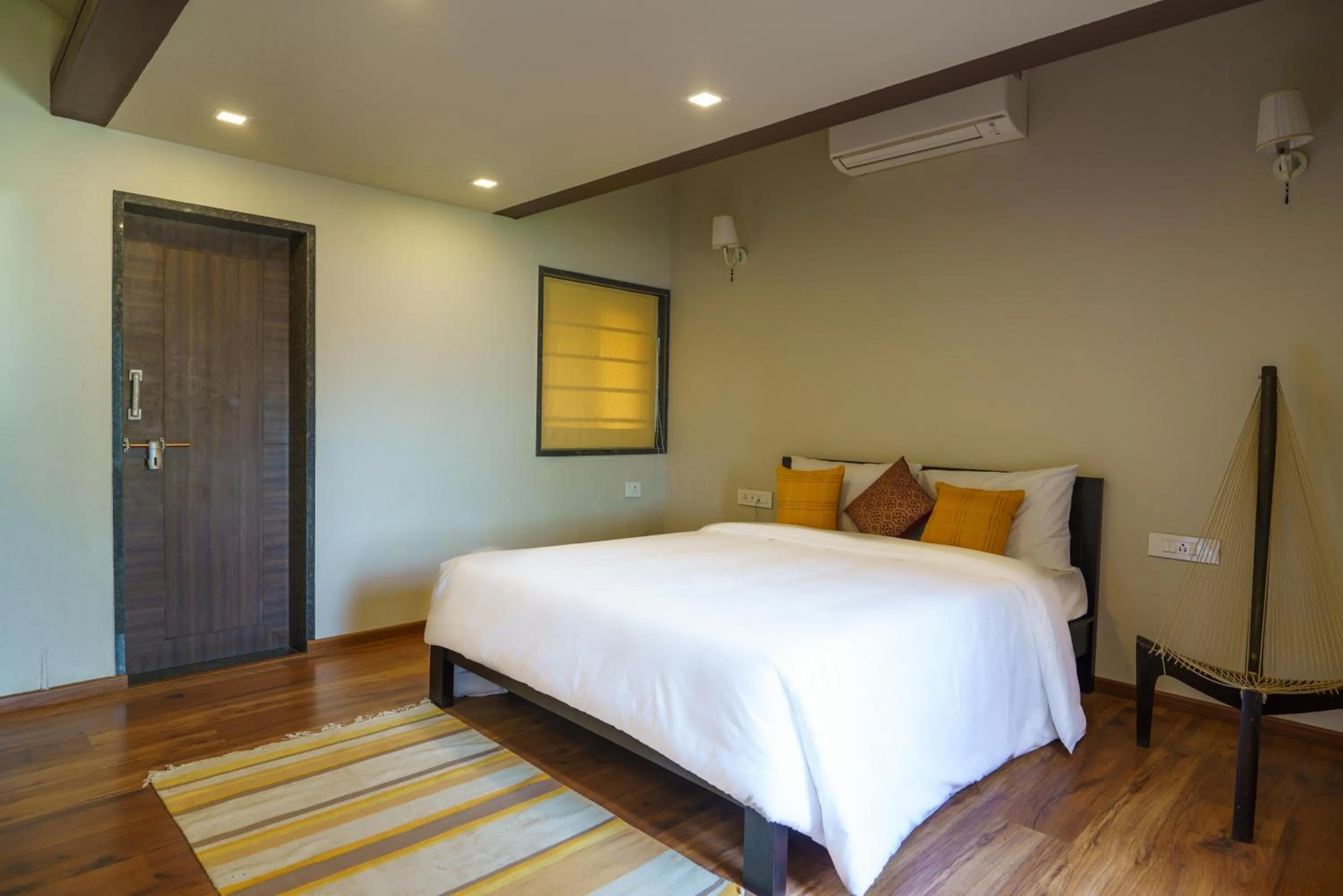 Bedroom in ama Stays & Trails Mirayan, Nashik
