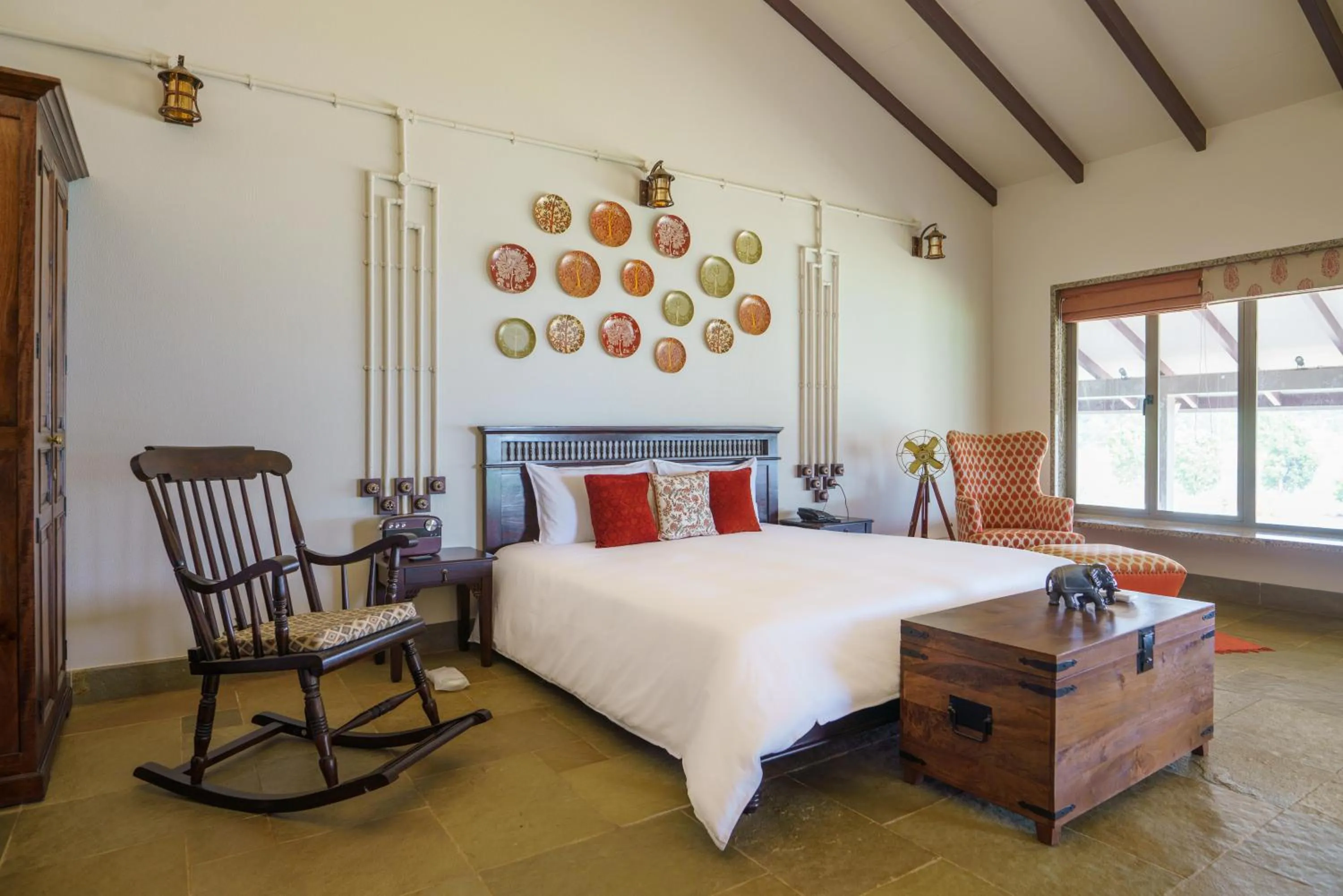 Bedroom in ama Stays & Trails Mirayan, Nashik