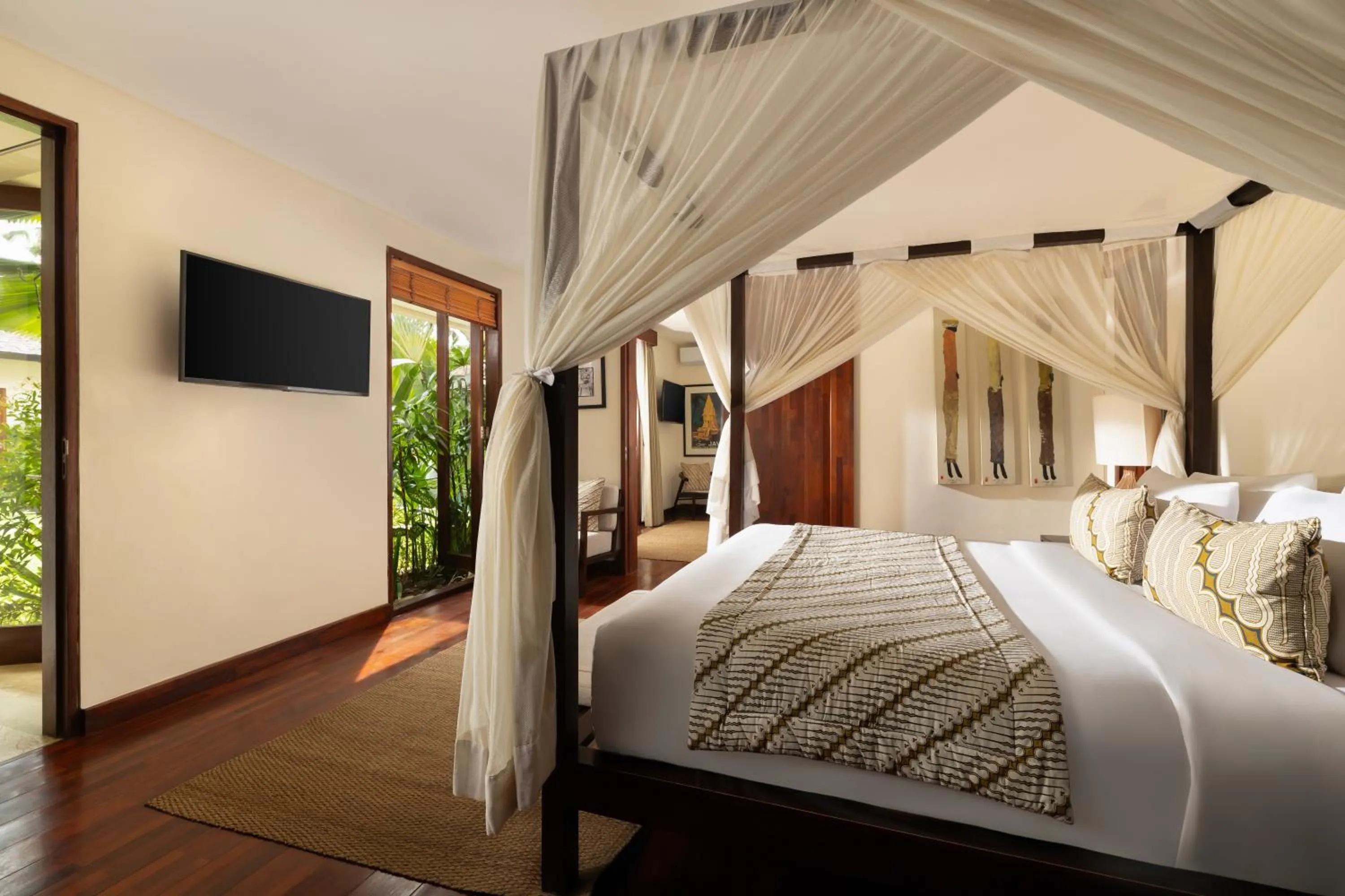 Bed in The Suar Seminyak by Nakula