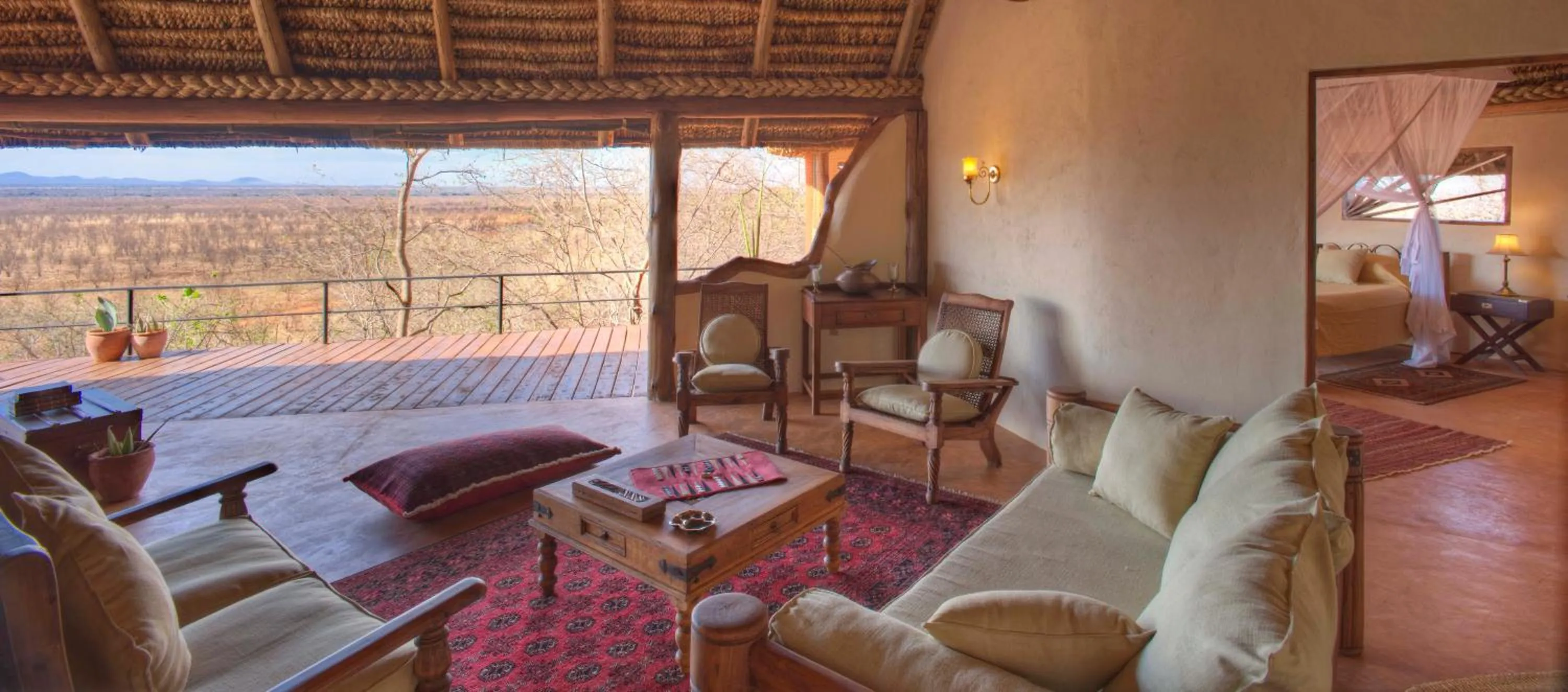 Bed in Elewana Elsa's Kopje