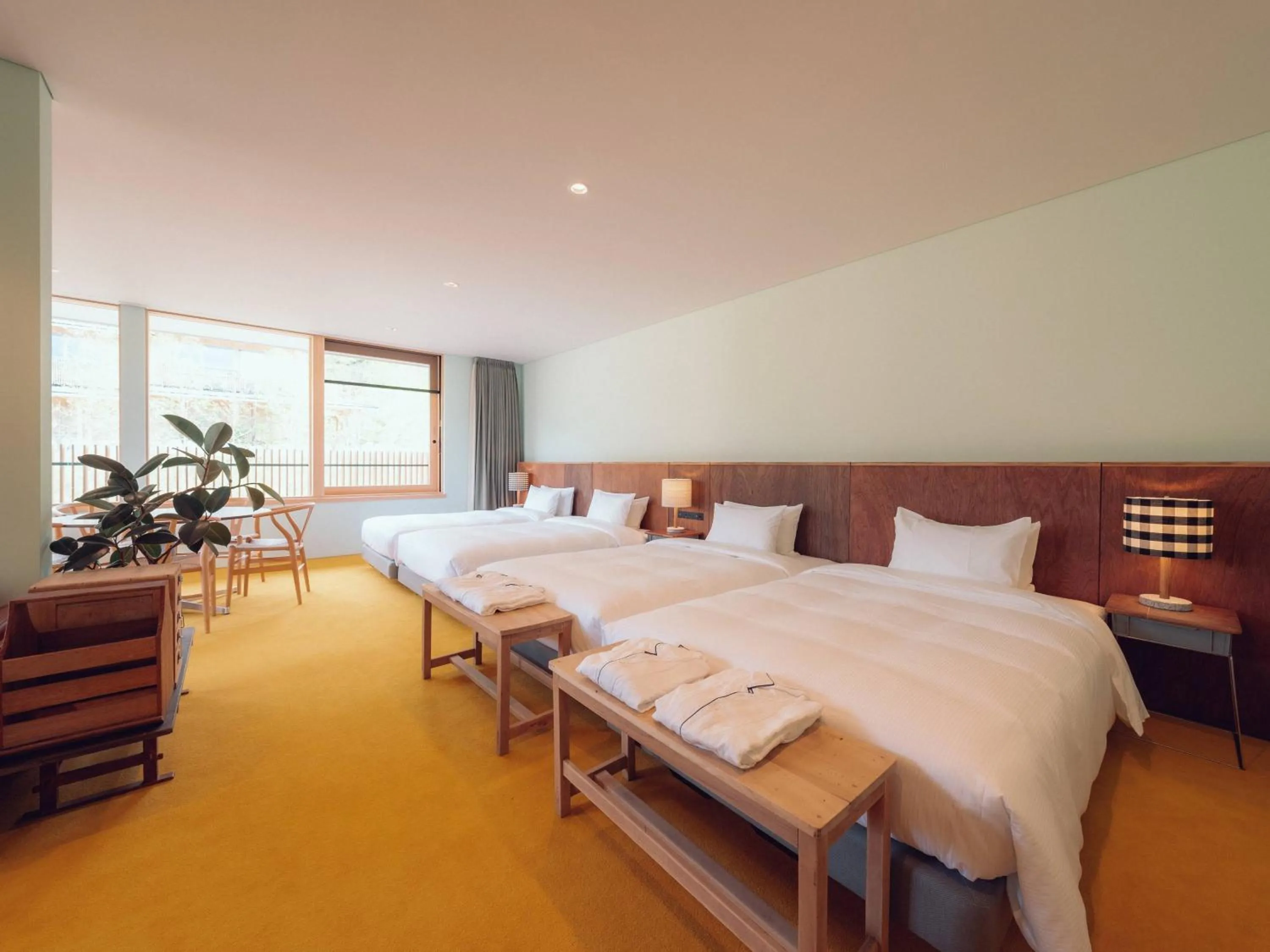 Photo of the whole room, Bed in Hatago Vison