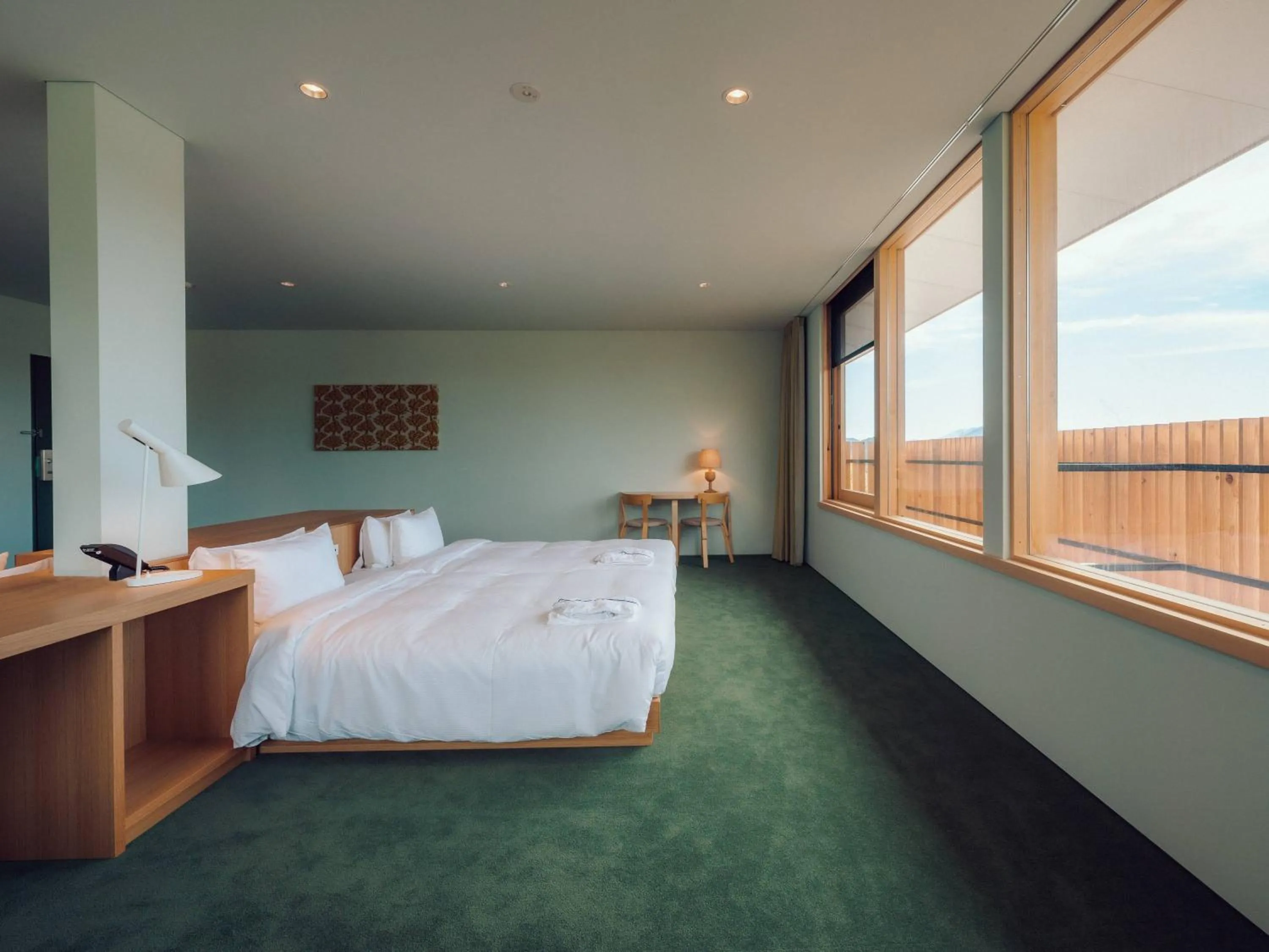 Photo of the whole room, Bed in Hatago Vison