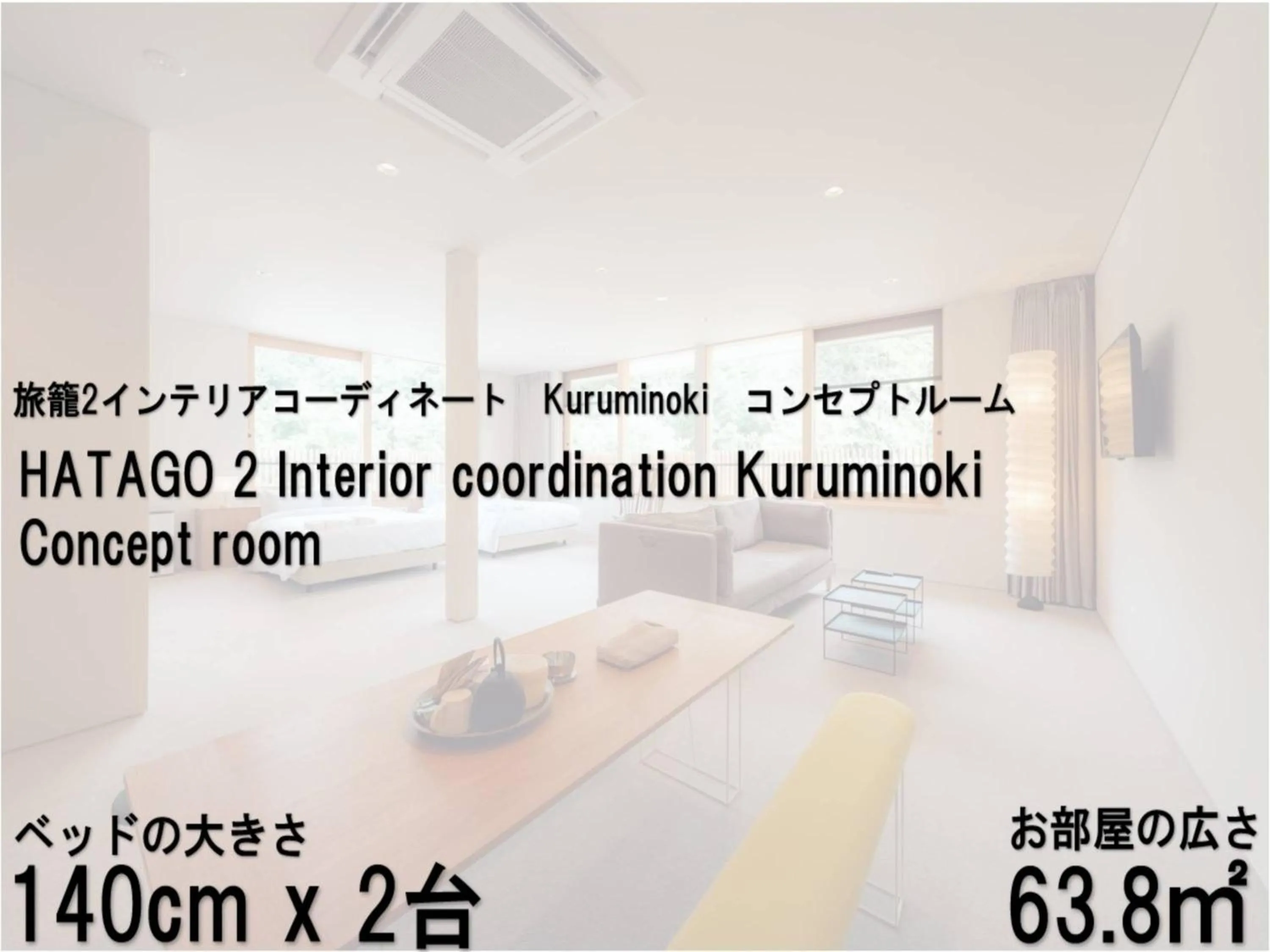 Photo of the whole room in Hatago Vison