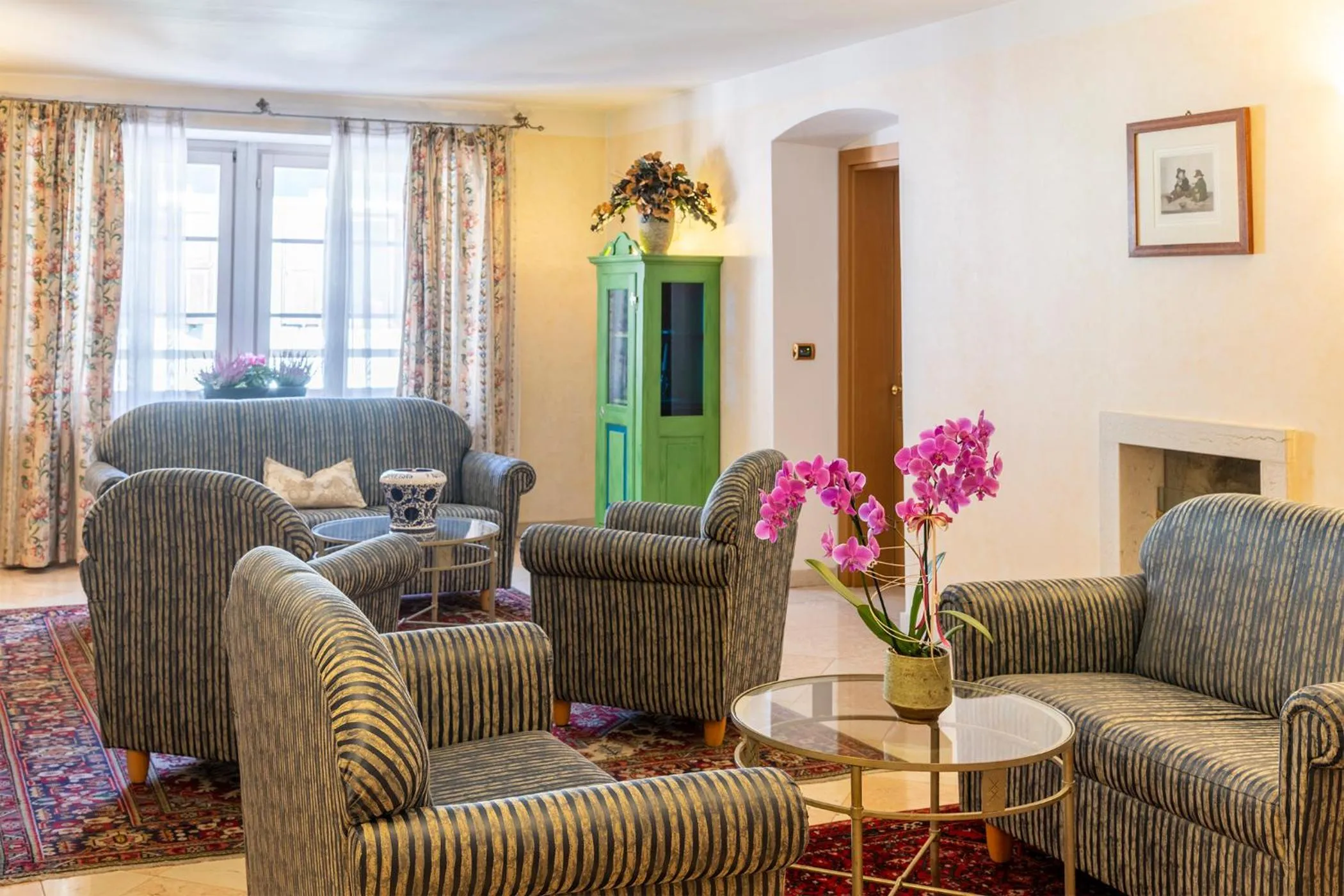 Living room in Hotel Relais Orsingher