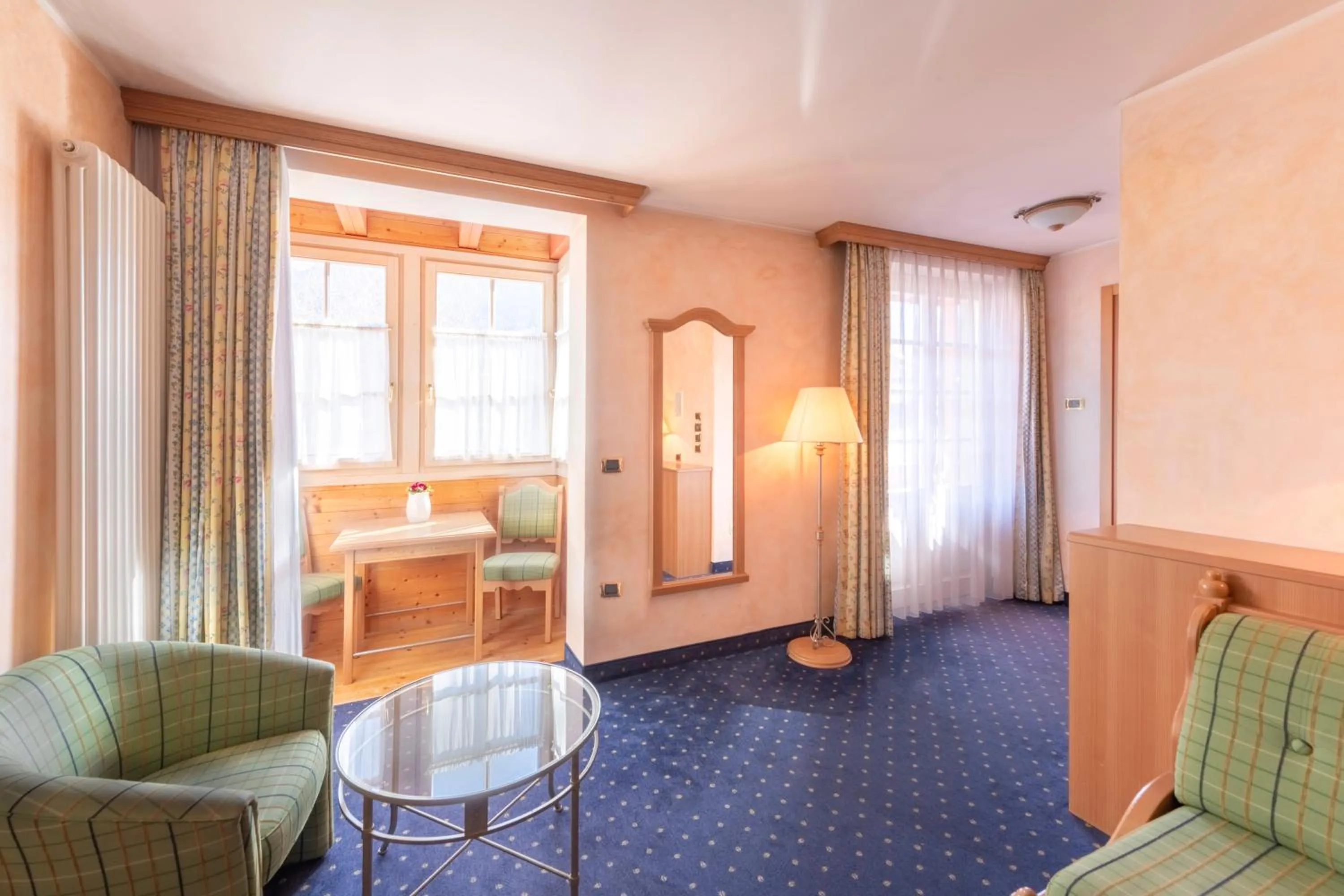 Living room in Hotel Relais Orsingher