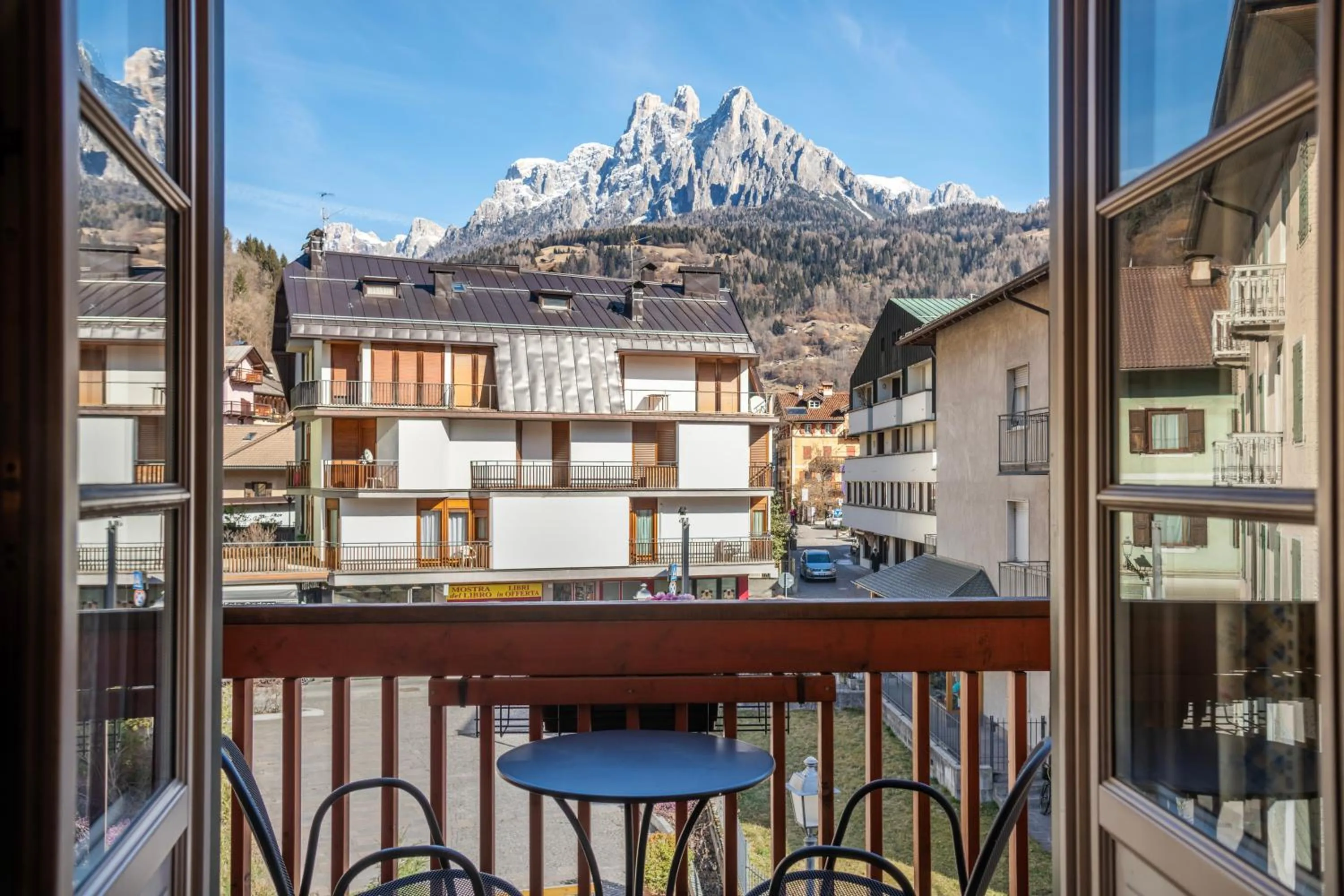 Mountain view in Hotel Relais Orsingher