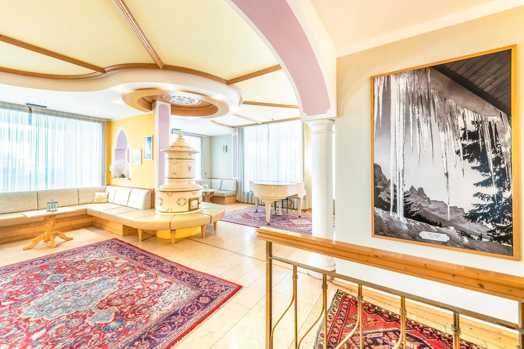 Living room in Hotel Relais Orsingher