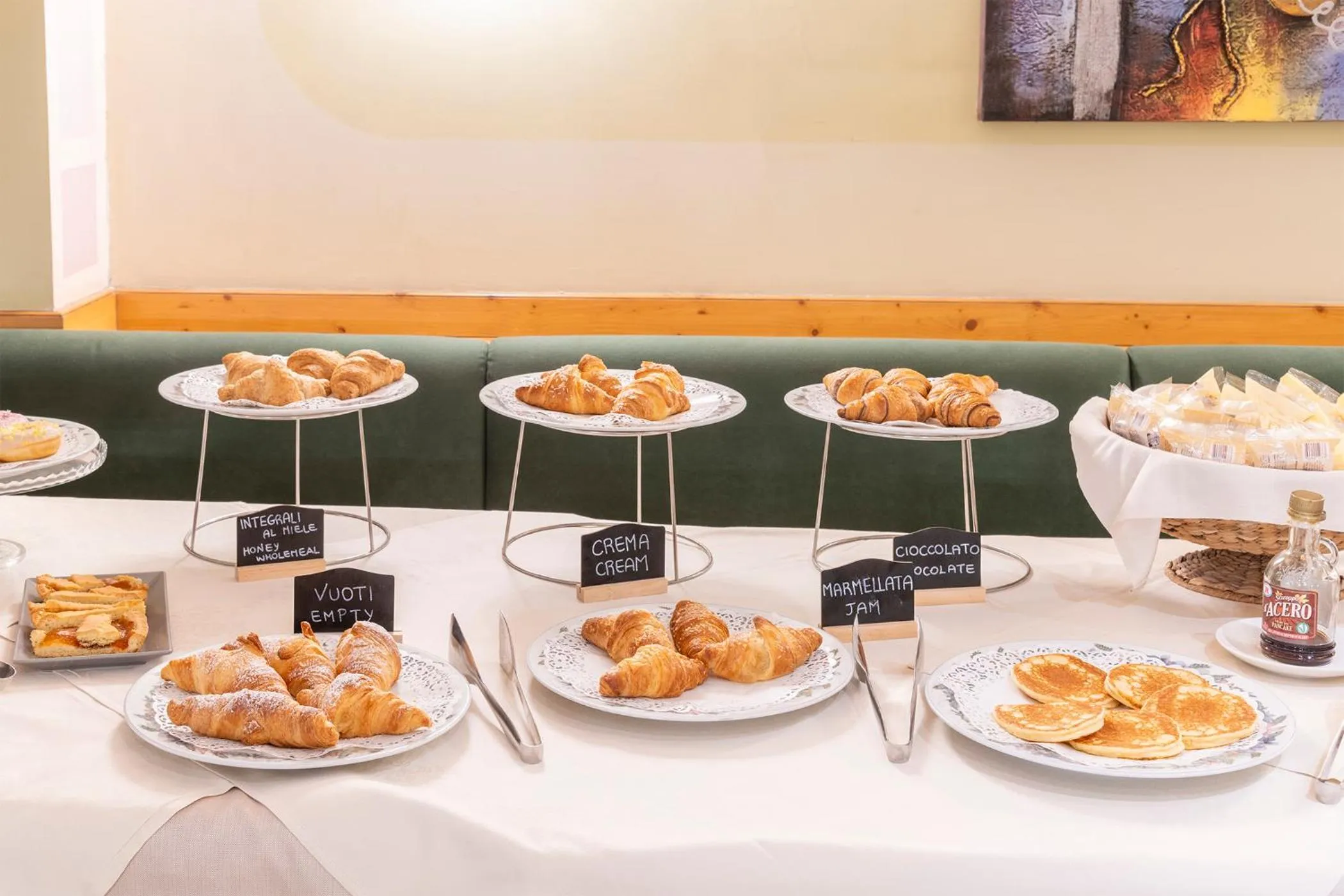 Breakfast in Hotel Relais Orsingher