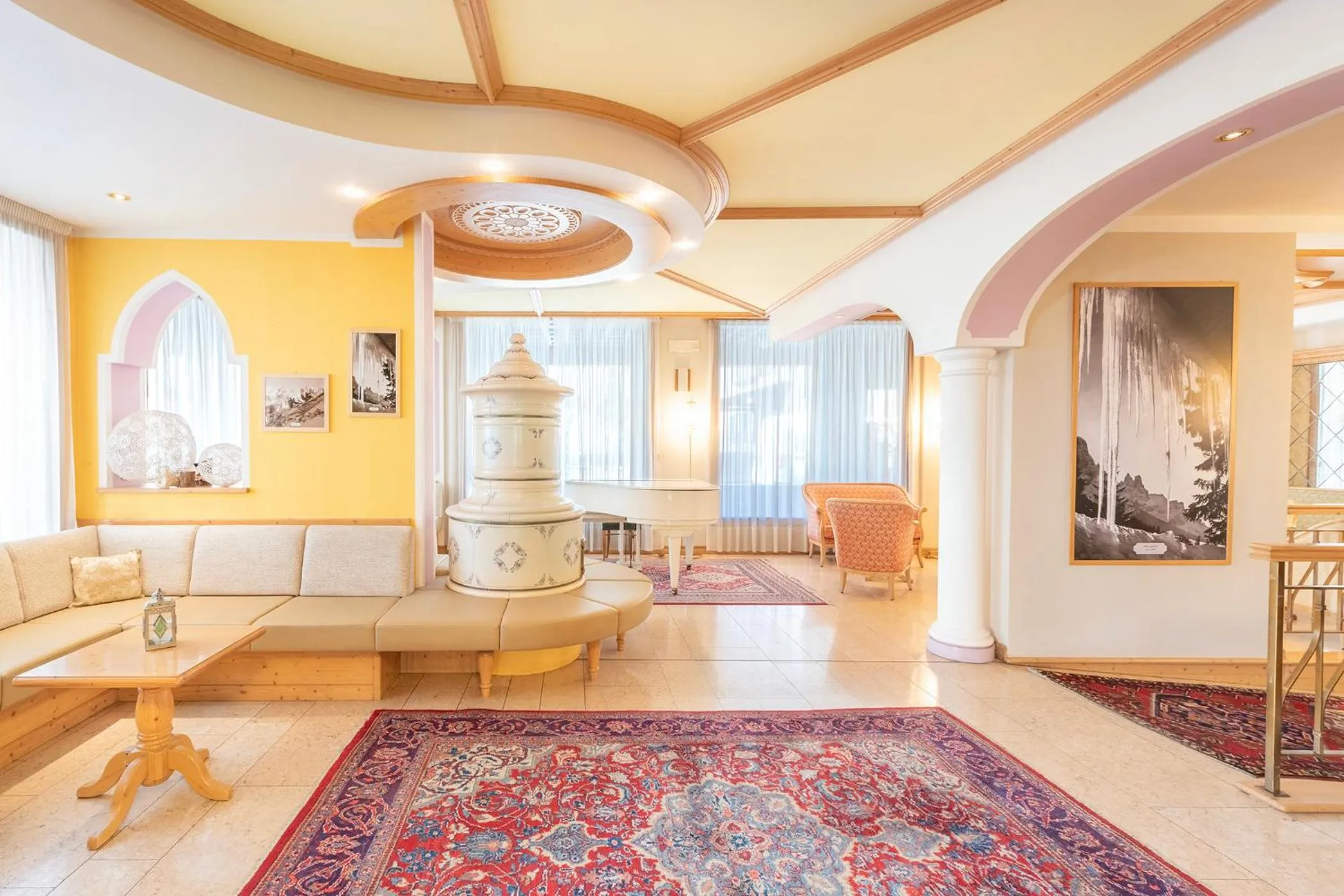 Living room in Hotel Relais Orsingher