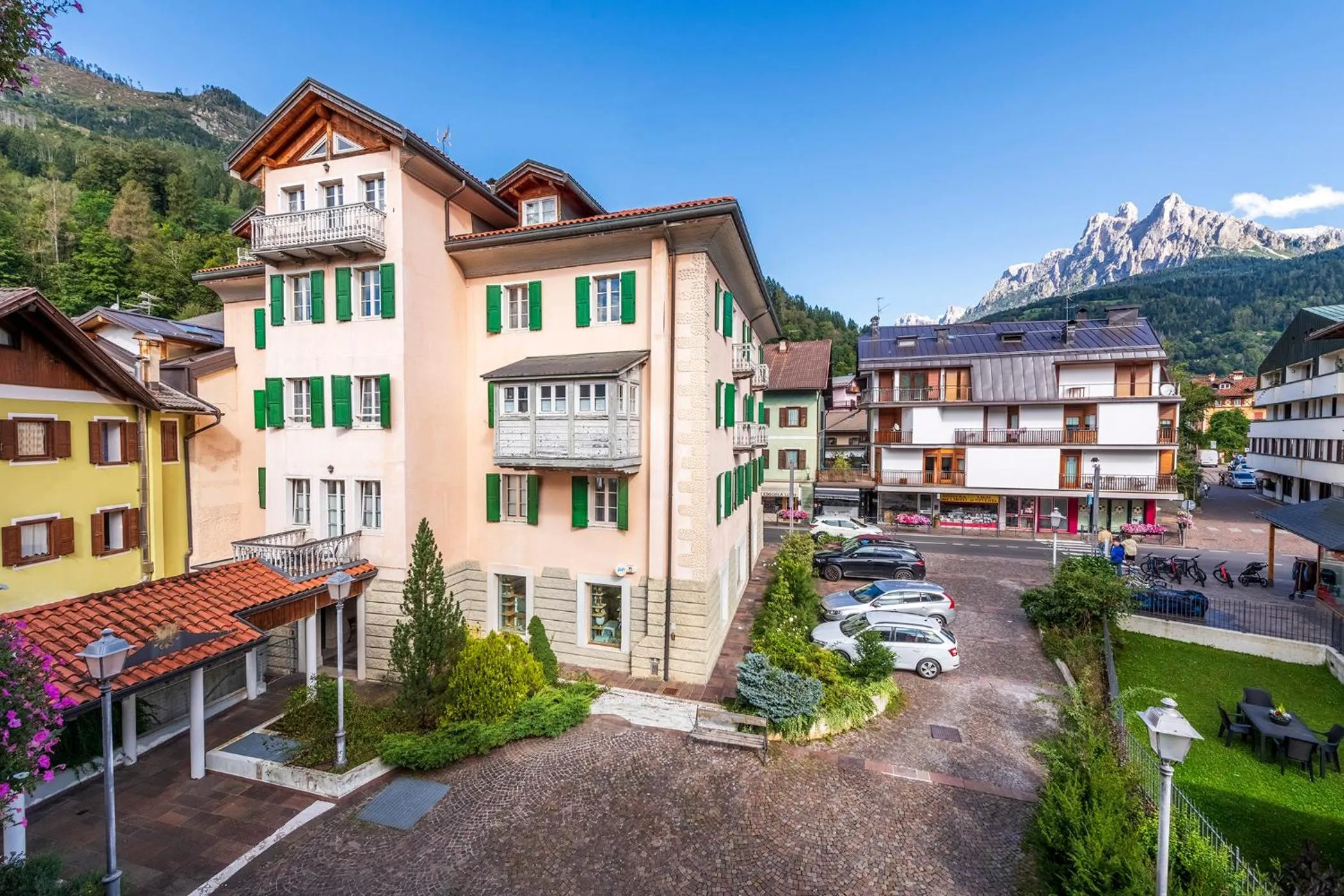 Mountain view in Hotel Relais Orsingher