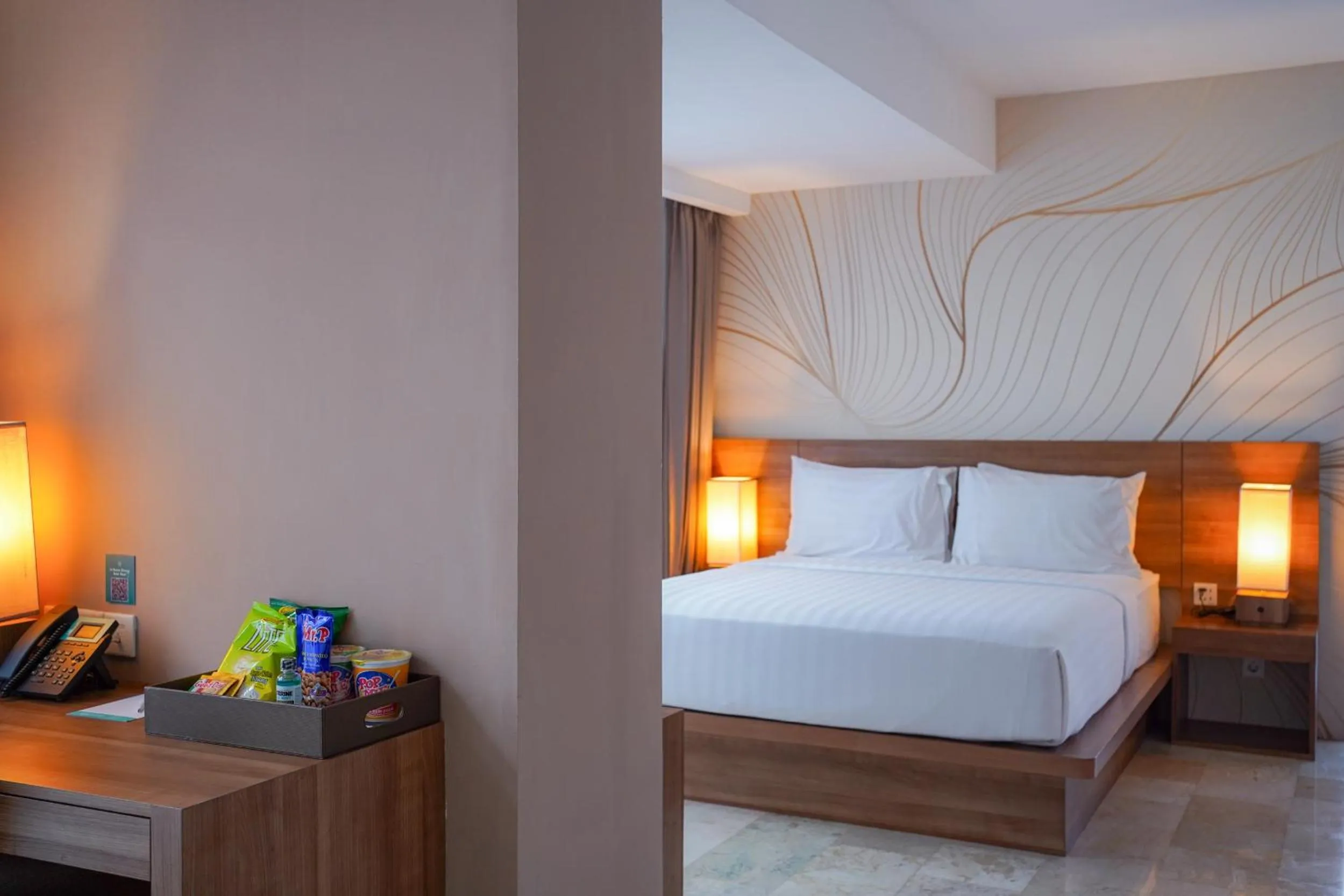 Bedroom, Bed in Cross Vibe Paasha Atelier Bali Kuta