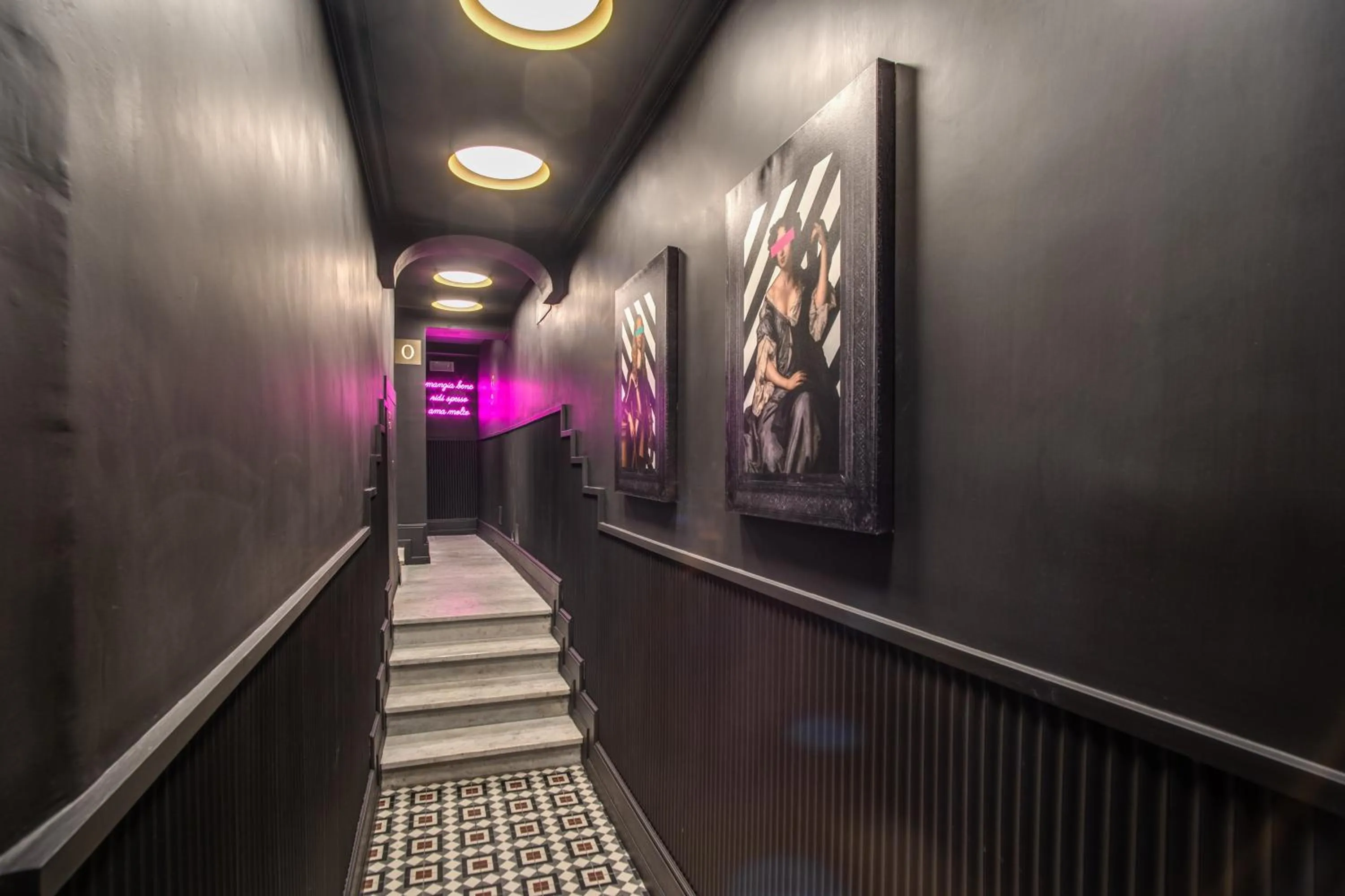 Decorative detail in Palazzetto Trevi