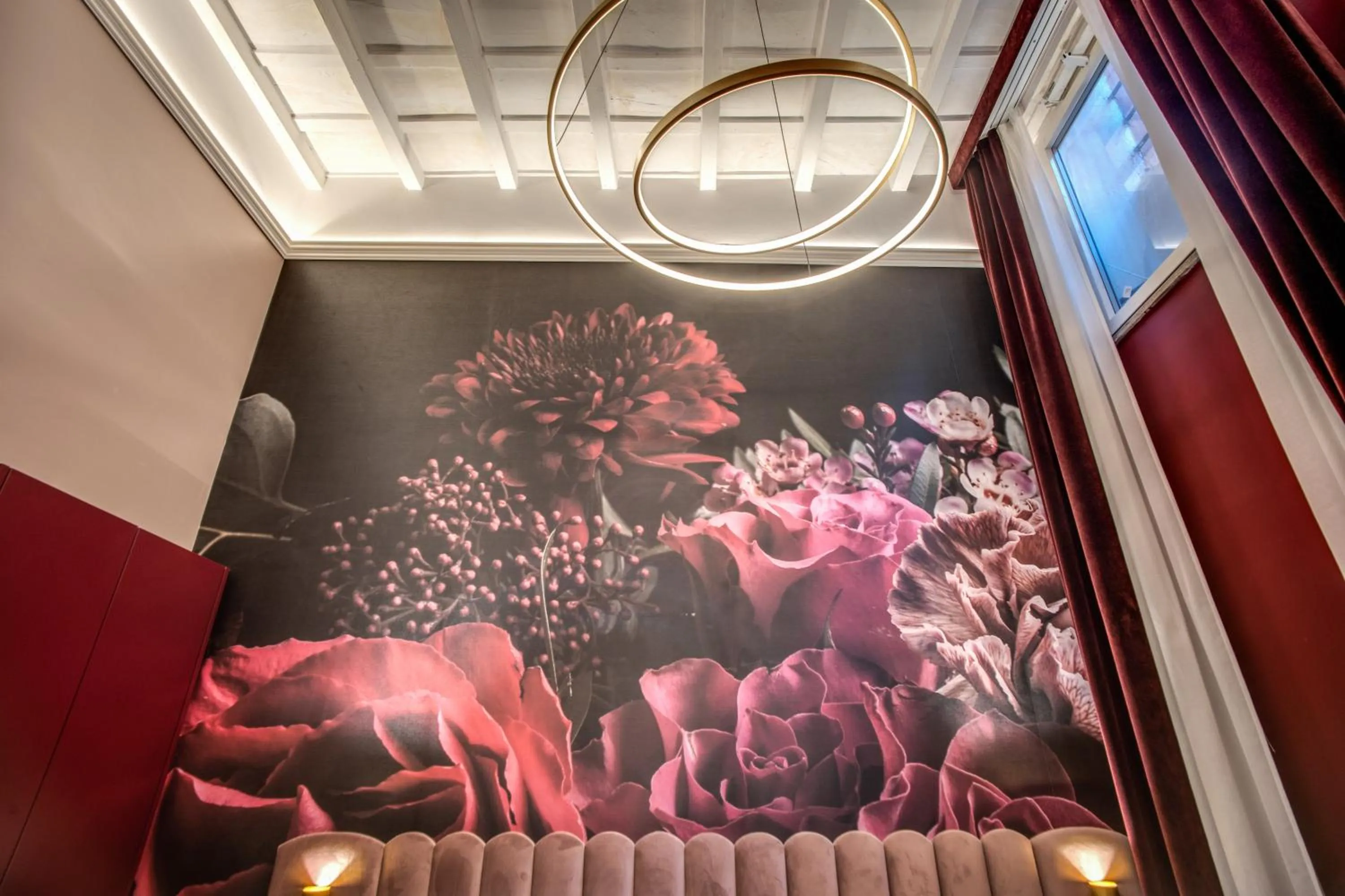 Decorative detail in Palazzetto Trevi